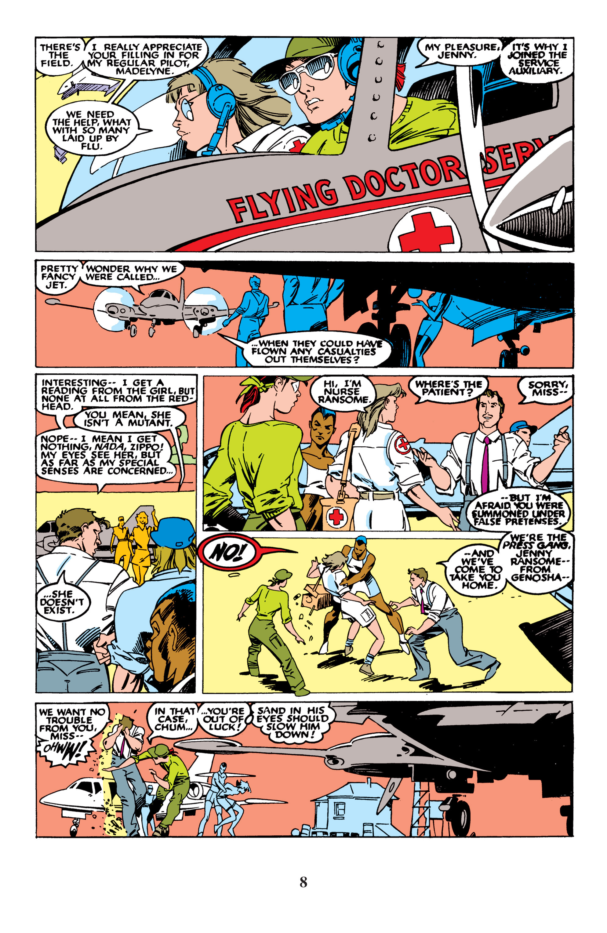 Read online Uncanny X-Men (1963) comic -  Issue #235 - 8