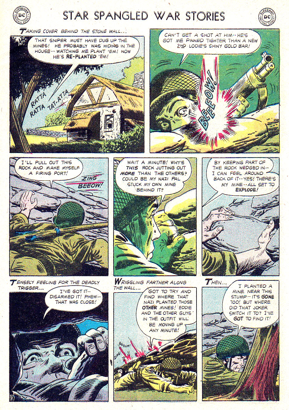 Read online Star Spangled War Stories (1952) comic -  Issue #62 - 29