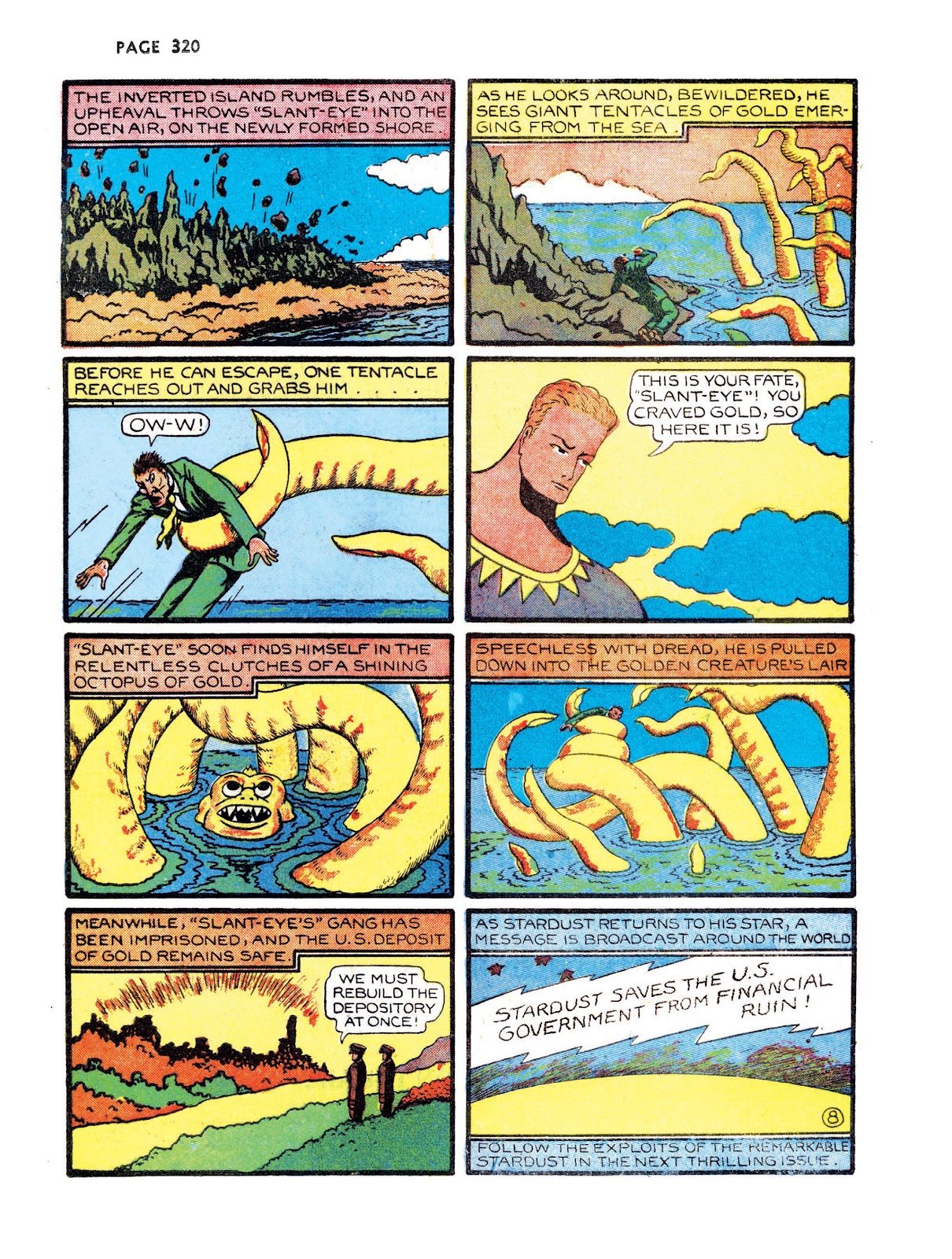 Turn Loose Our Death Rays and Kill Them All!: The Complete Works of Fletcher Hanks issue TPB (Part 4) - Page 53