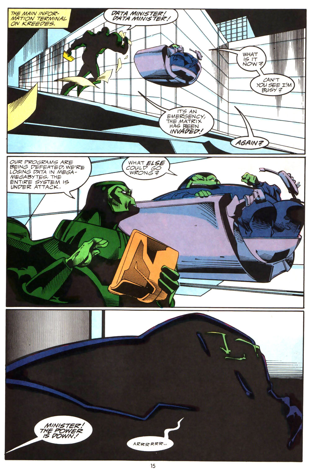 Read online Alien Legion (1987) comic -  Issue #9 - 17