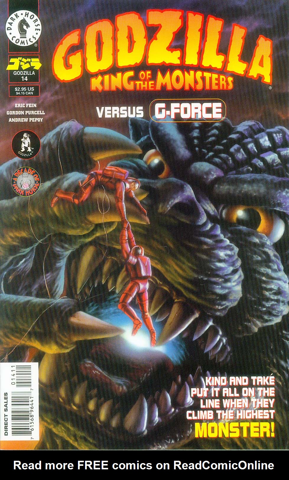 Godzilla (1995) Issue #14 #15 - English 2