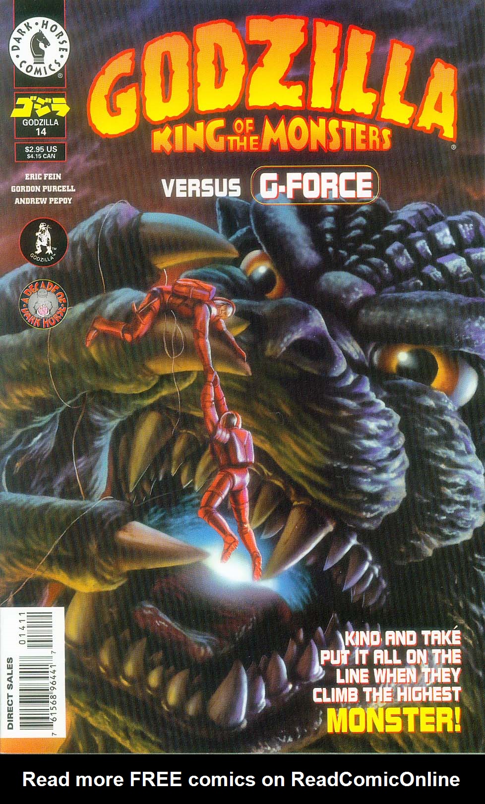 Read online Godzilla (1995) comic -  Issue #14 - 2