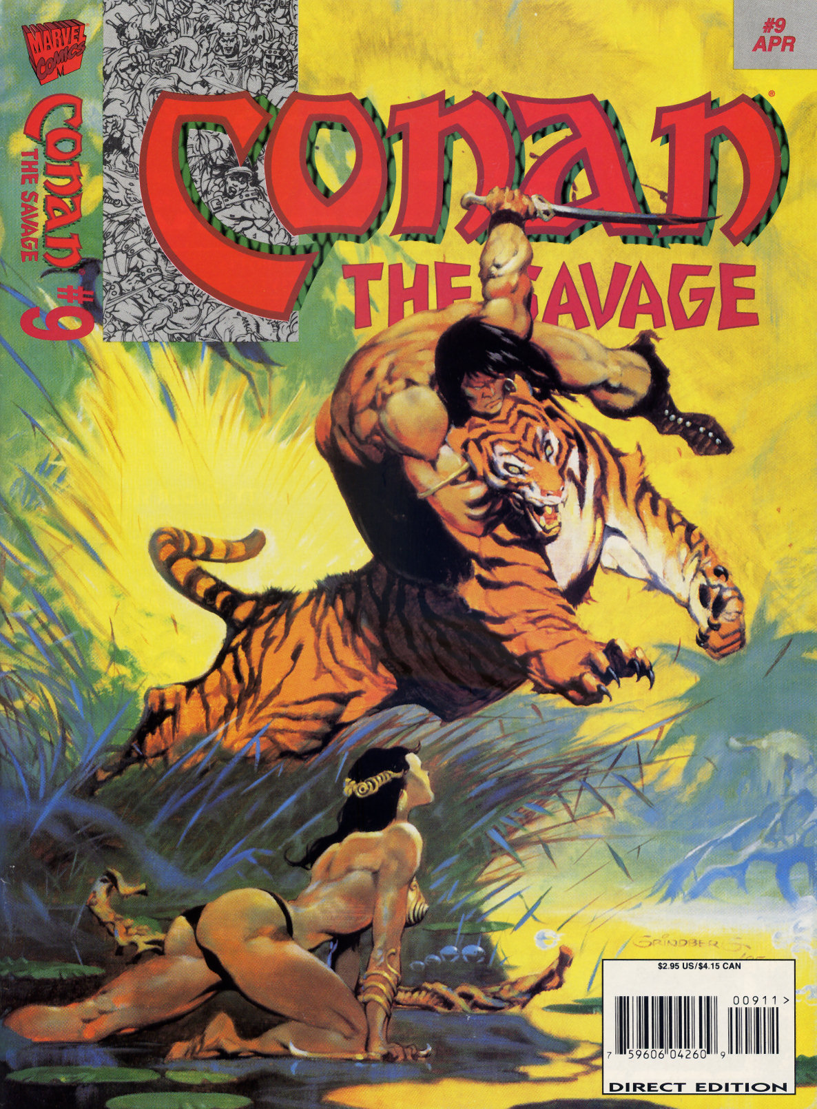 Read online Conan the Savage comic -  Issue #9 - 1