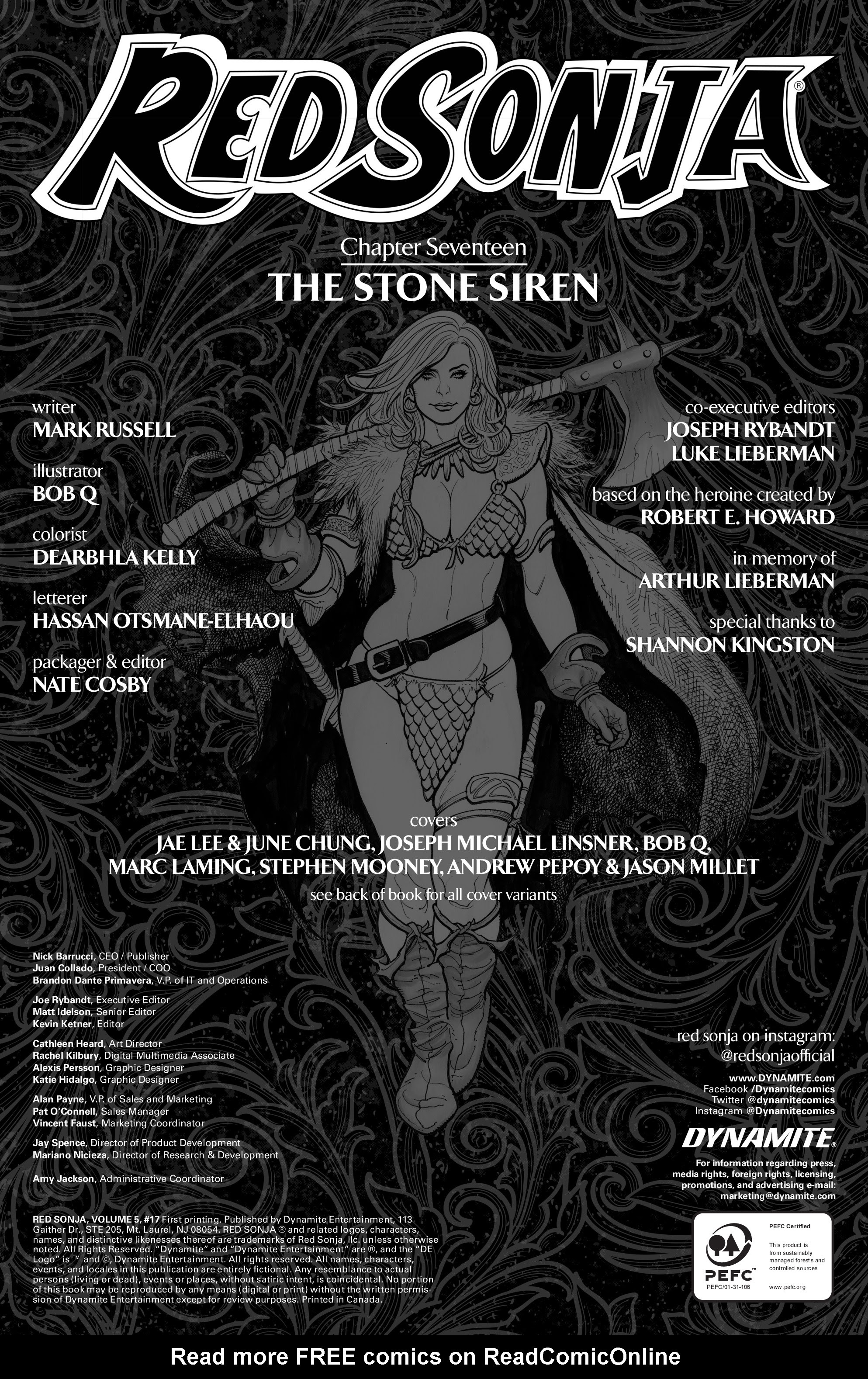 Read online Red Sonja (2019) comic -  Issue #17 - 28