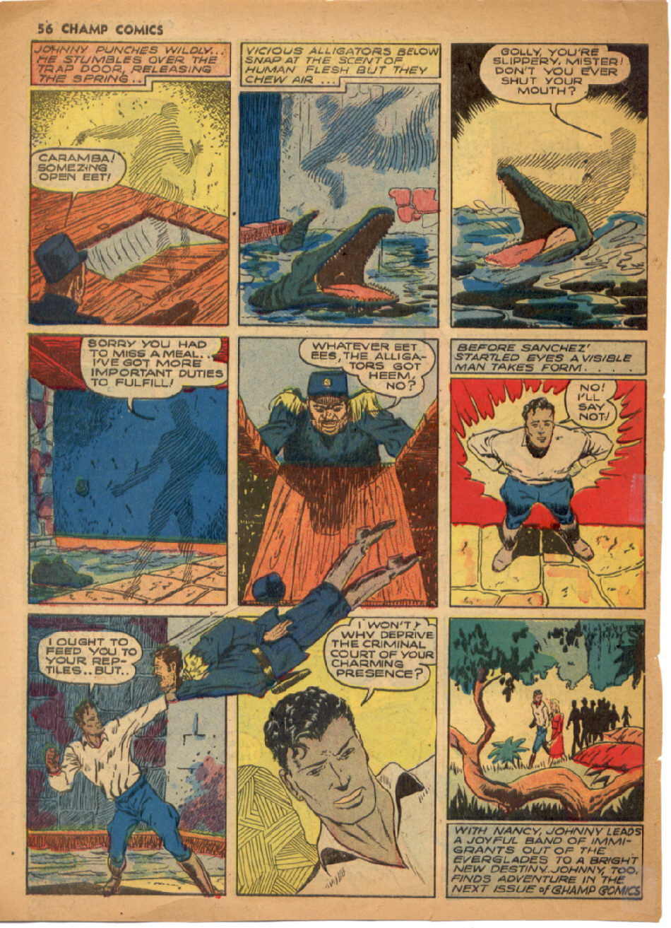 Read online Champ Comics comic -  Issue #13 - 58