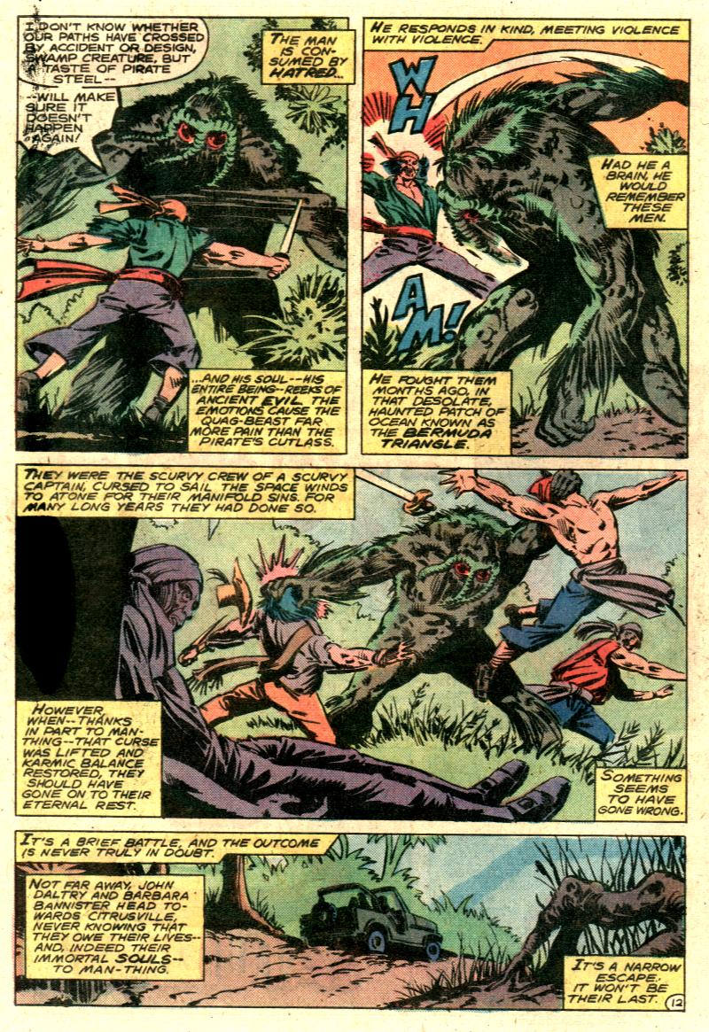 Read online Man-Thing (1979) comic -  Issue #7 - 14