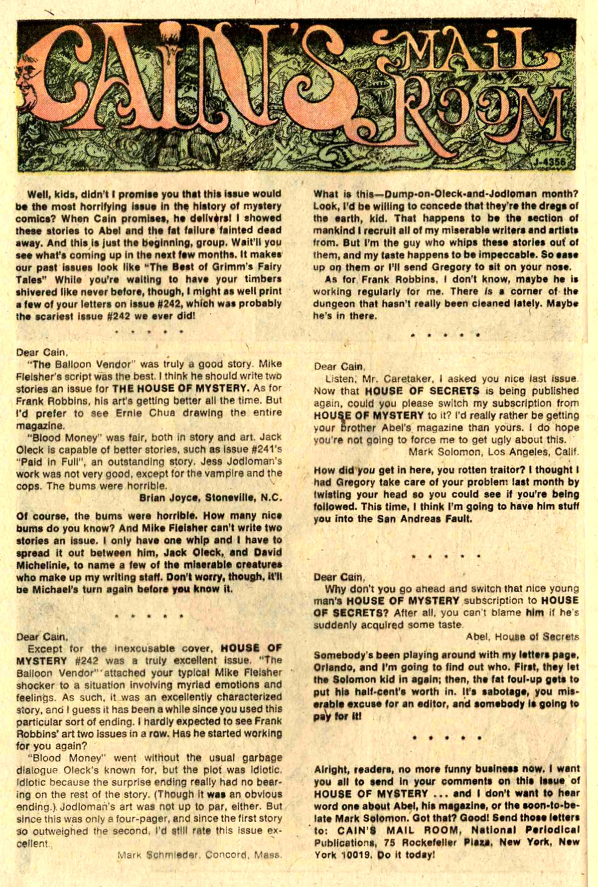 Read online House of Mystery (1951) comic -  Issue #247 - 31