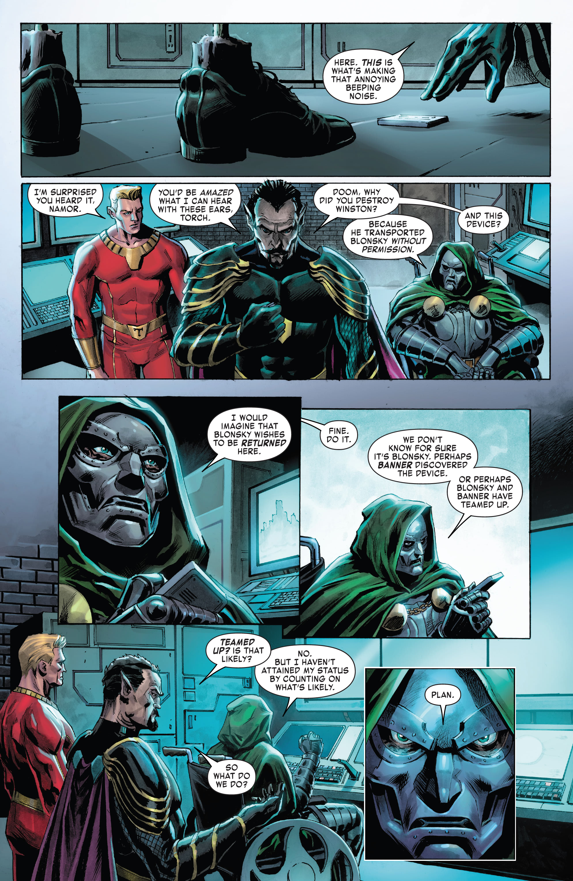 Read online Maestro: World War M comic -  Issue #5 - 5