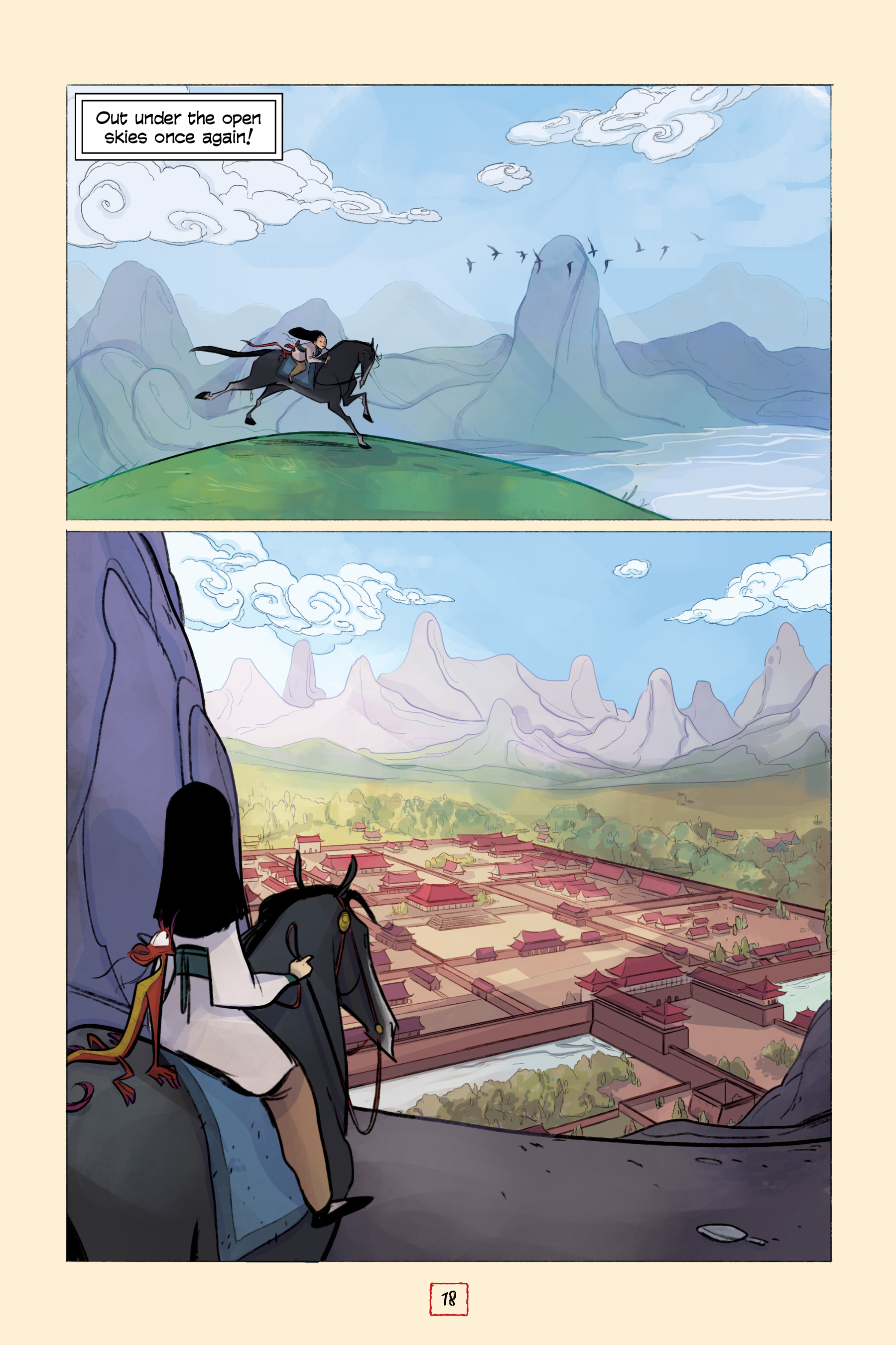 Read online Disney Mulan's Adventure Journal: The Palace of Secrets comic -  Issue # TPB - 20