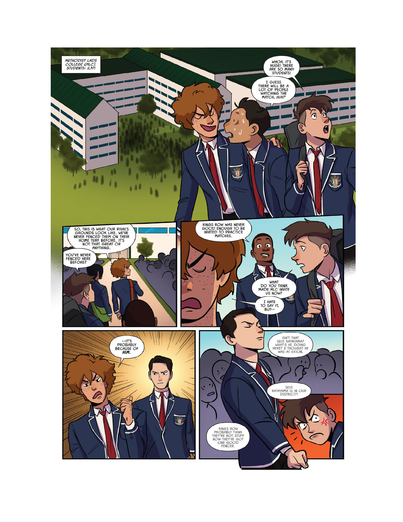 Read online Fence comic -  Issue #14 - 10