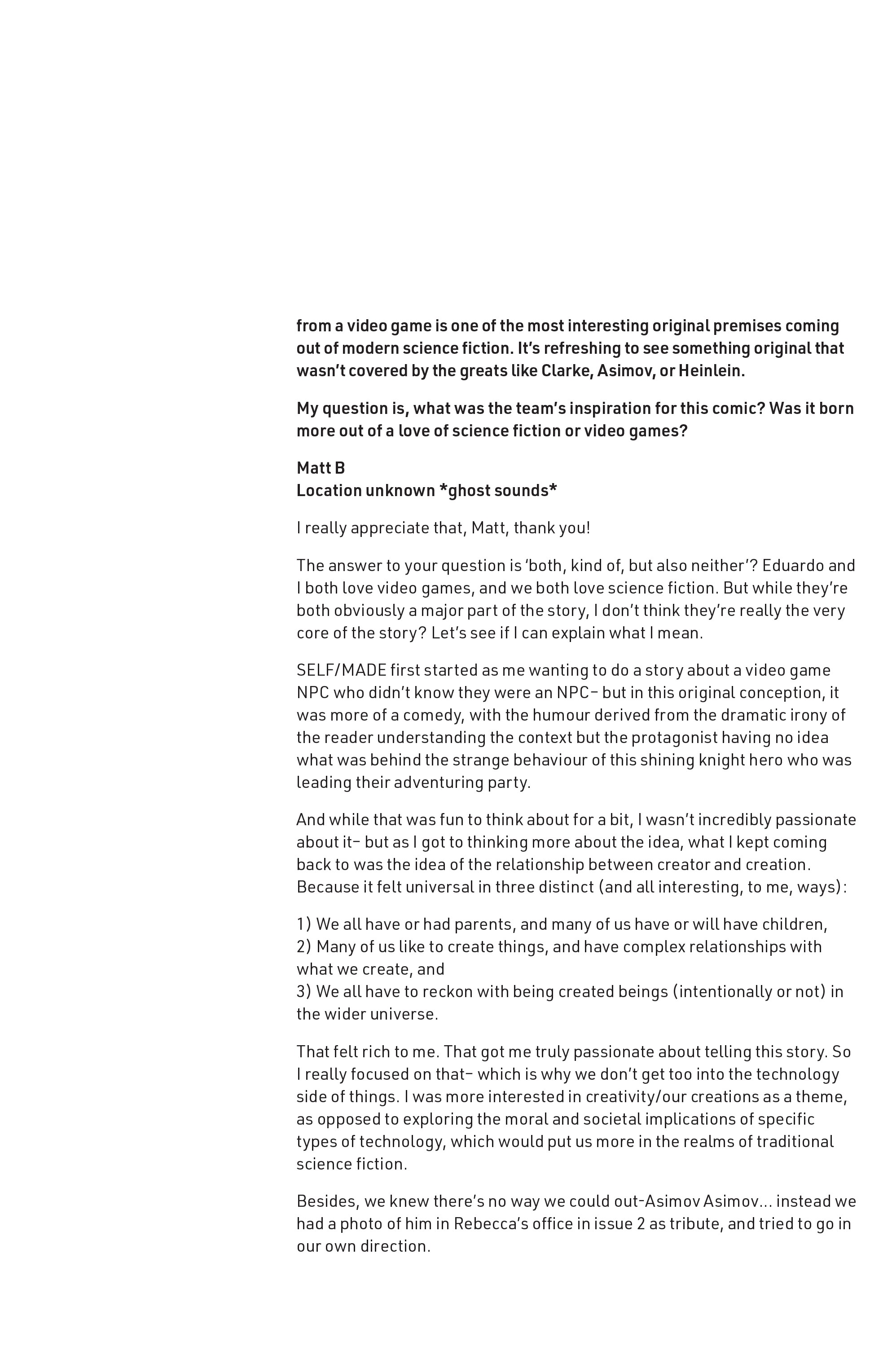 Read online Self/Made comic -  Issue #3 - 27