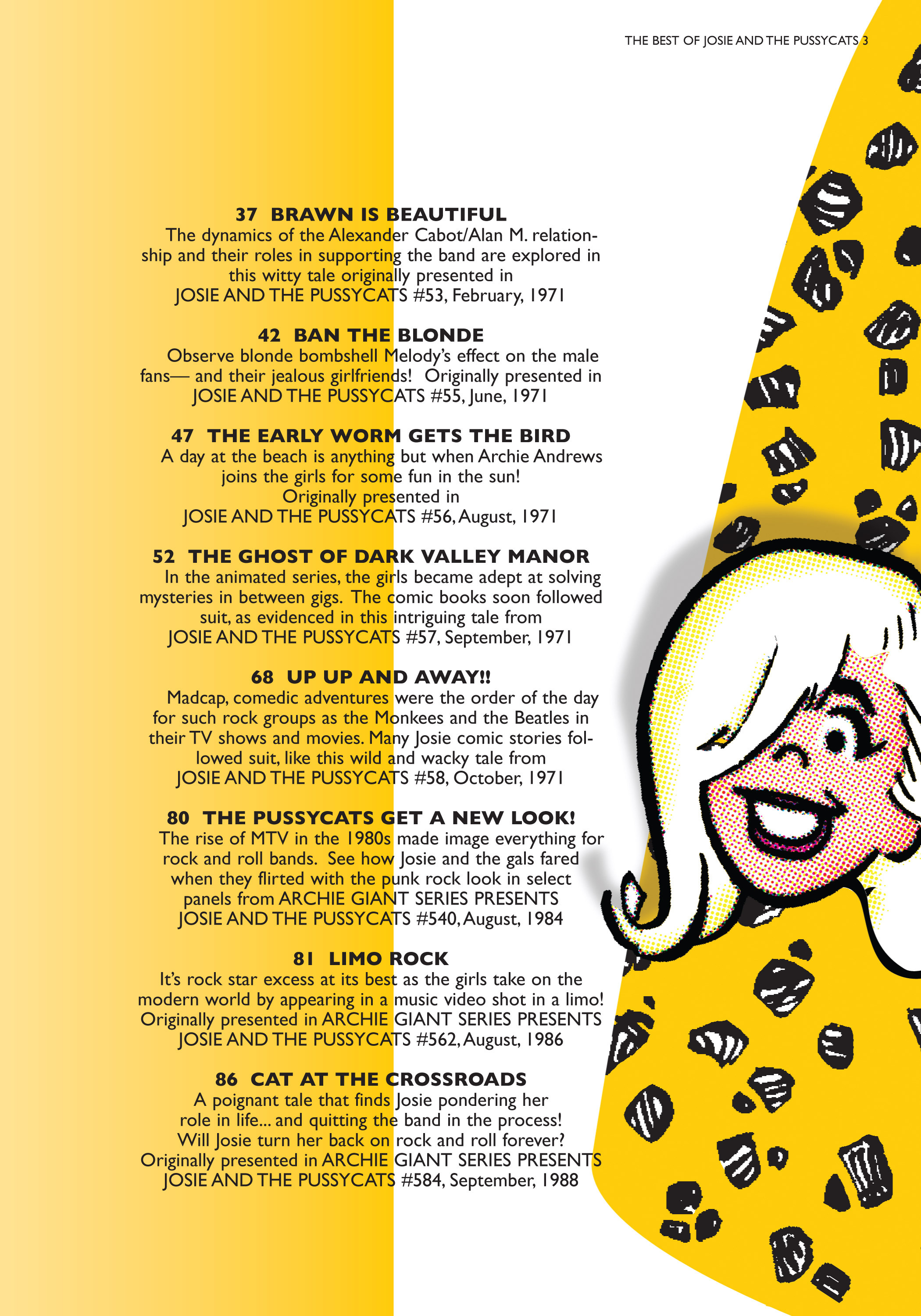 Read online Best Of Josie And The Pussycats comic -  Issue # TPB - 5