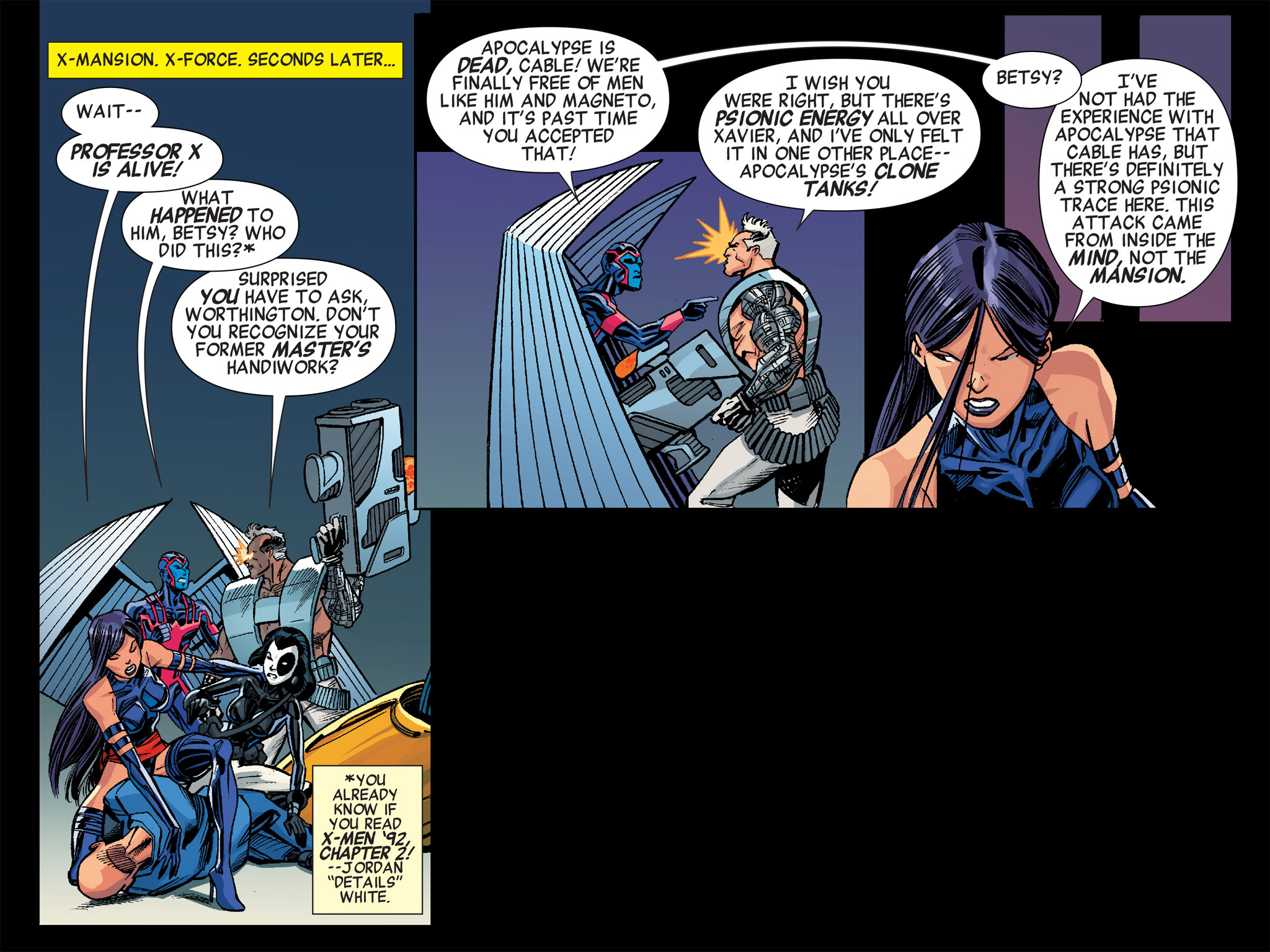 Read online X-Men '92 (Infinite Comics) comic -  Issue #5 - 4