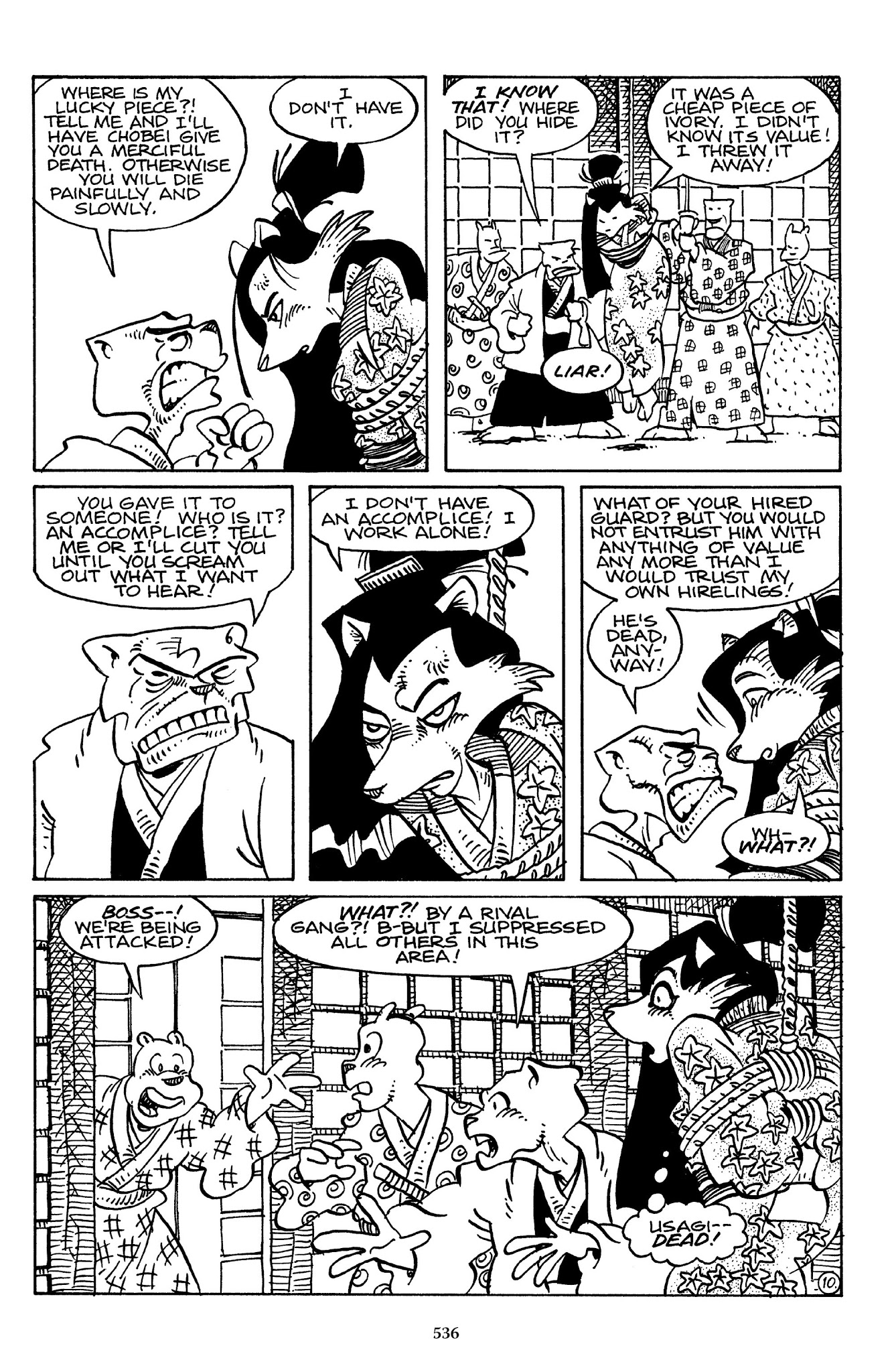 Read online The Usagi Yojimbo Saga comic -  Issue # TPB 3 - 531