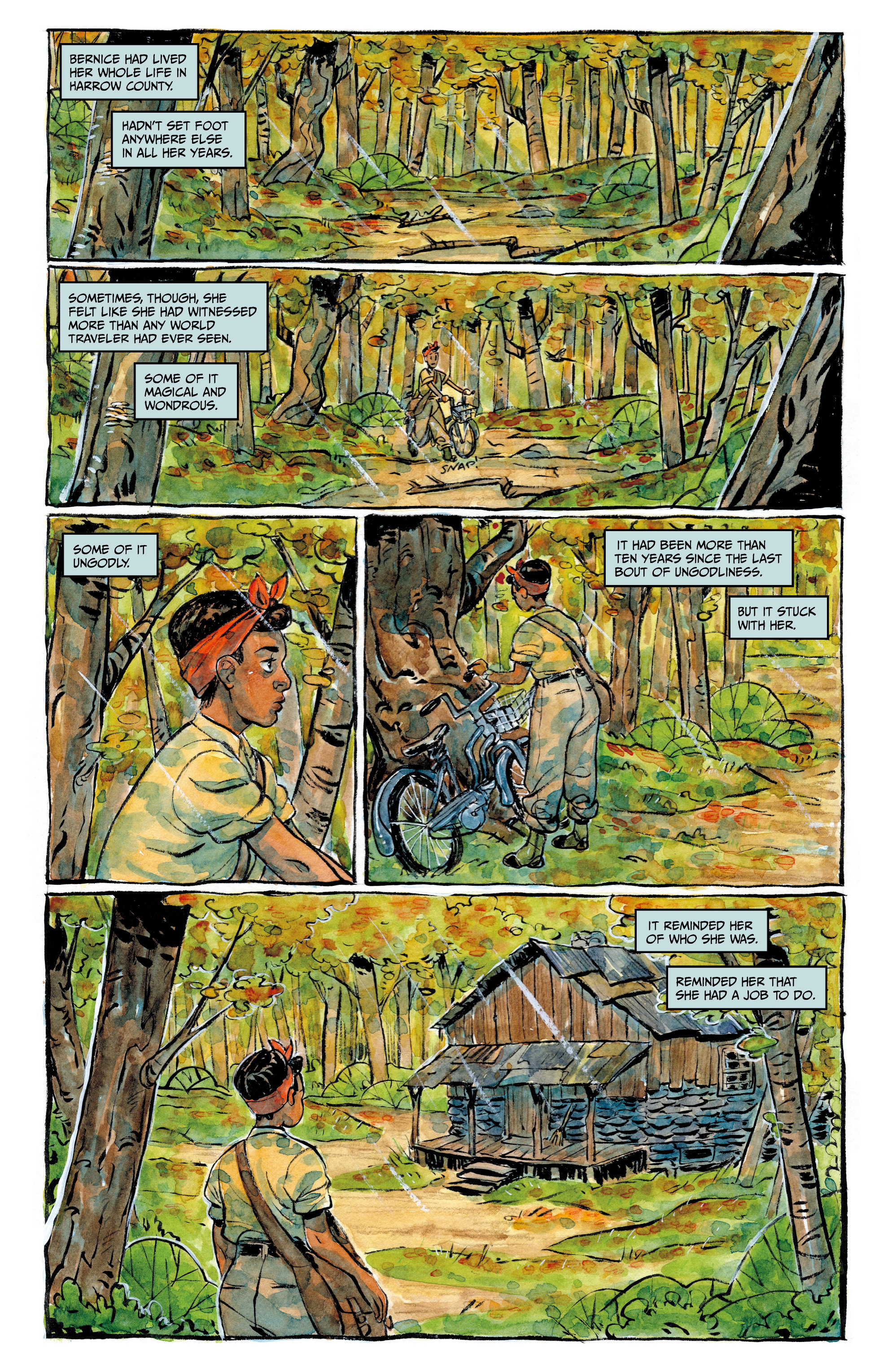 Read online Tales from Harrow County: Death's Choir comic -  Issue #1 - 7