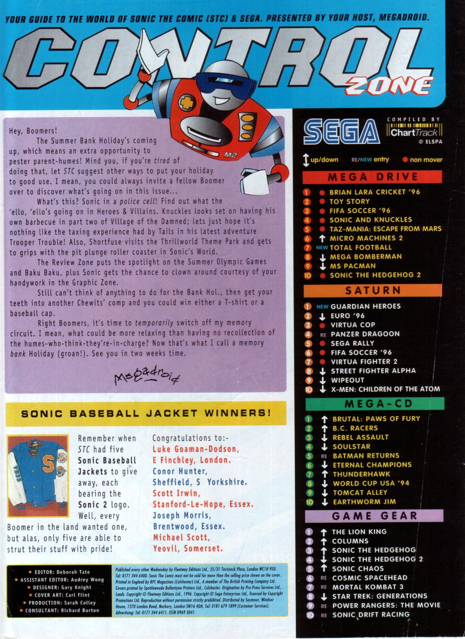 Read online Sonic the Comic comic -  Issue #85 - 2