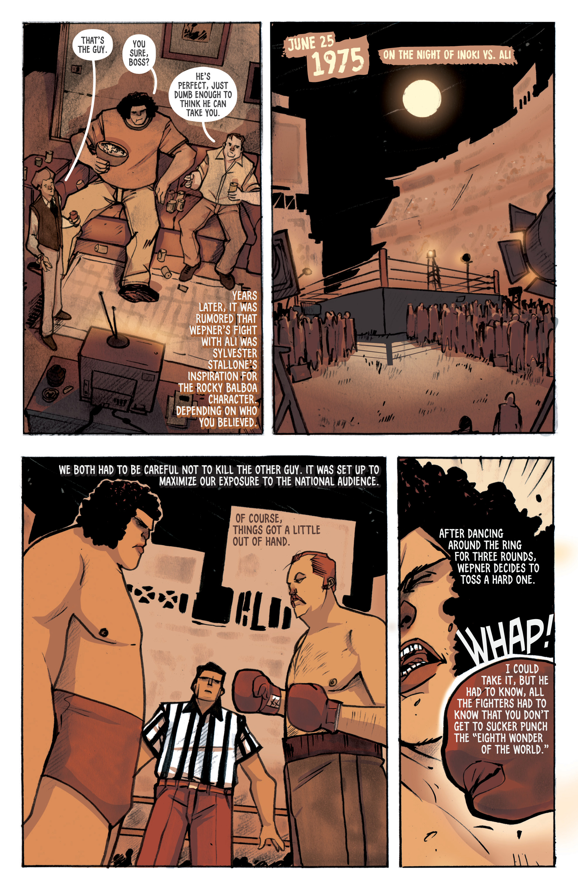 Read online Andre the Giant: Closer To Heaven comic -  Issue # TPB - 56