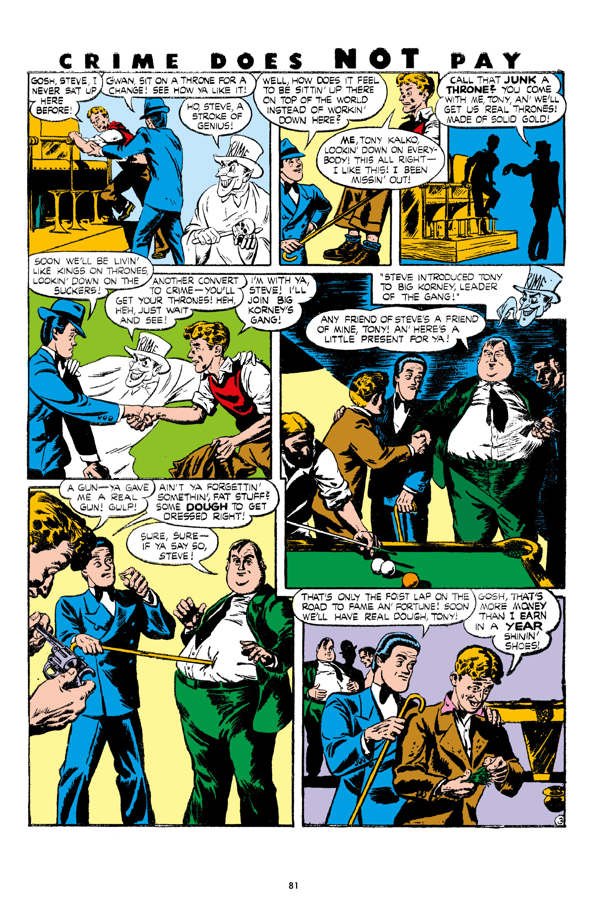 Read online Crime Does Not Pay Archives comic -  Issue # TPB 7 (Part 1) - 83