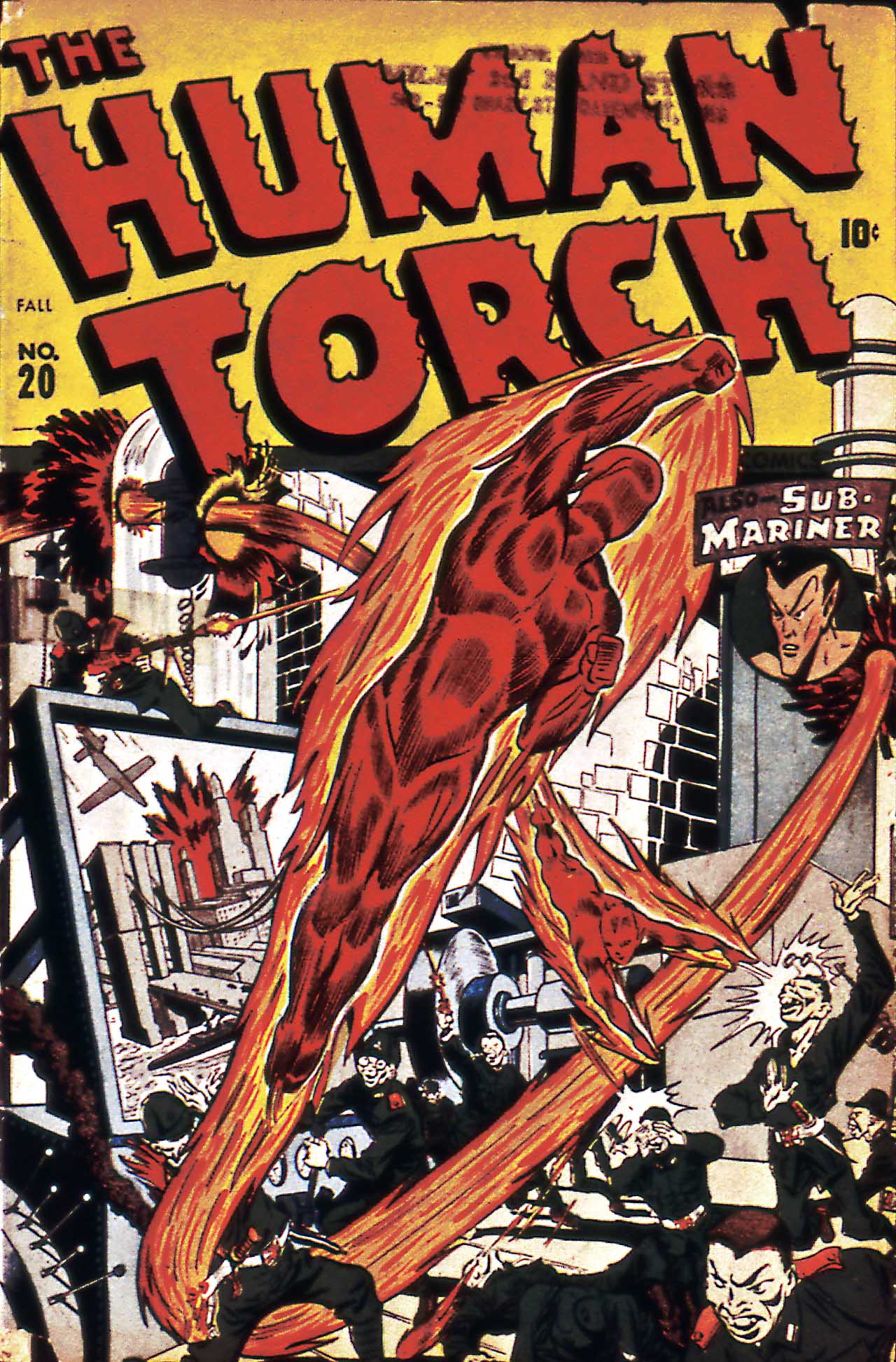 Read online The Human Torch (1940) comic -  Issue #20 - 2