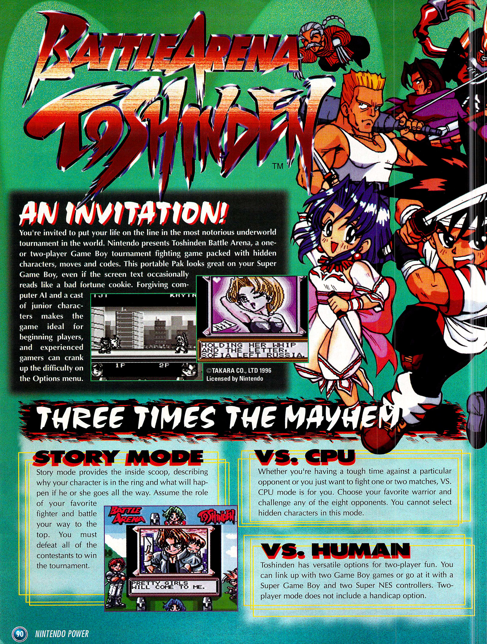 Read online Nintendo Power comic -  Issue #90 - 90