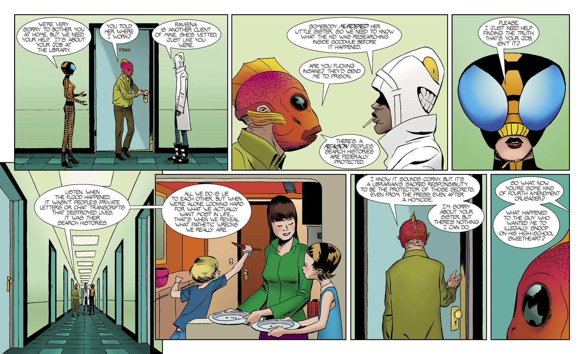 Read online The Private Eye comic -  Issue # _TPB 1 - 91