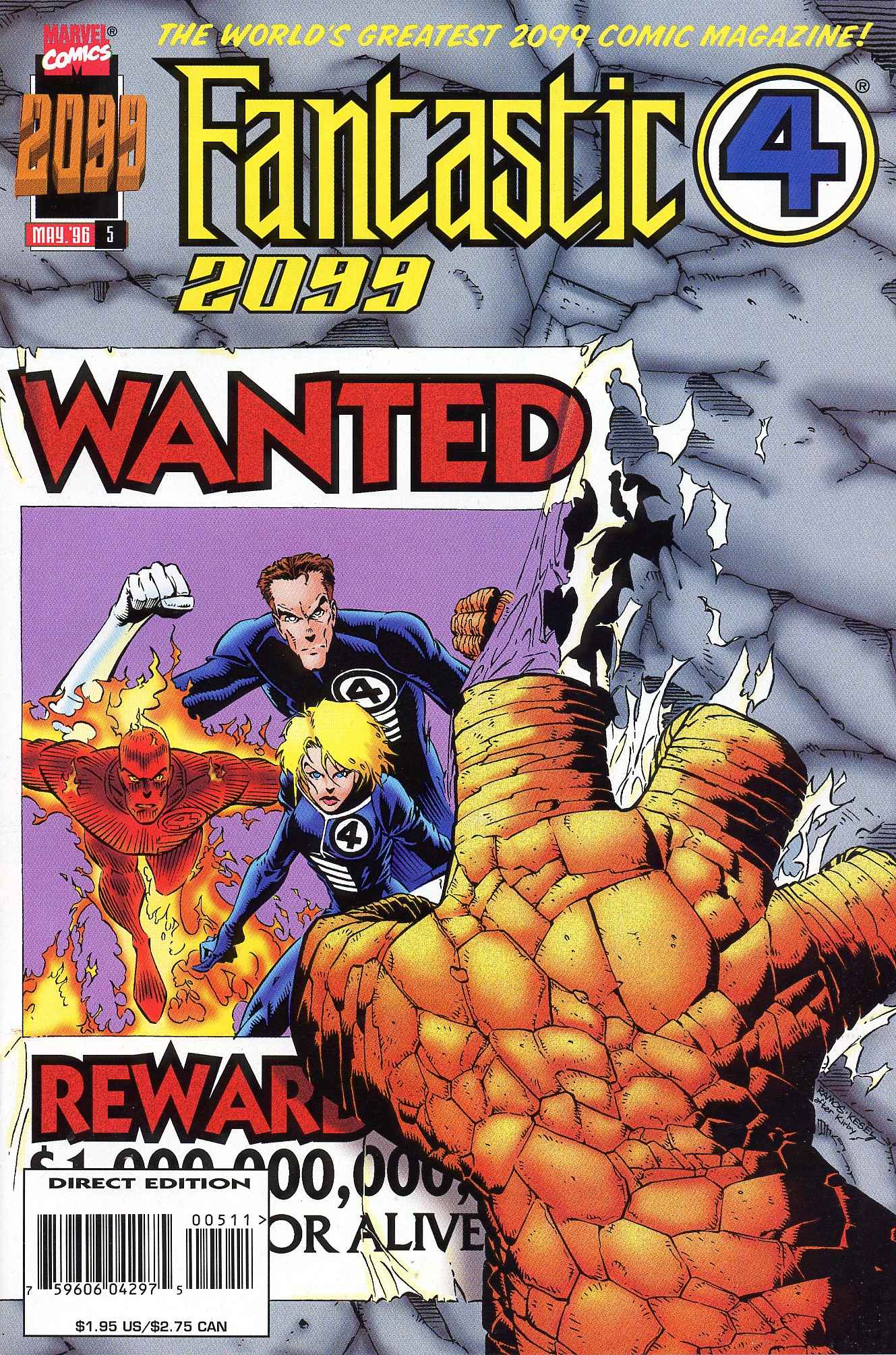 Read online Fantastic Four 2099 comic -  Issue #5 - 1