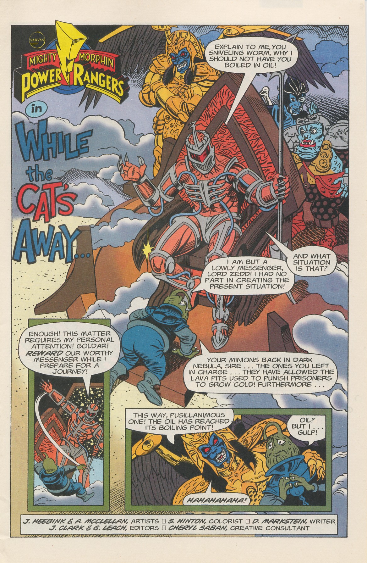 Read online Saban's Mighty Morphin Power Rangers (1995) comic -  Issue #1 - 3