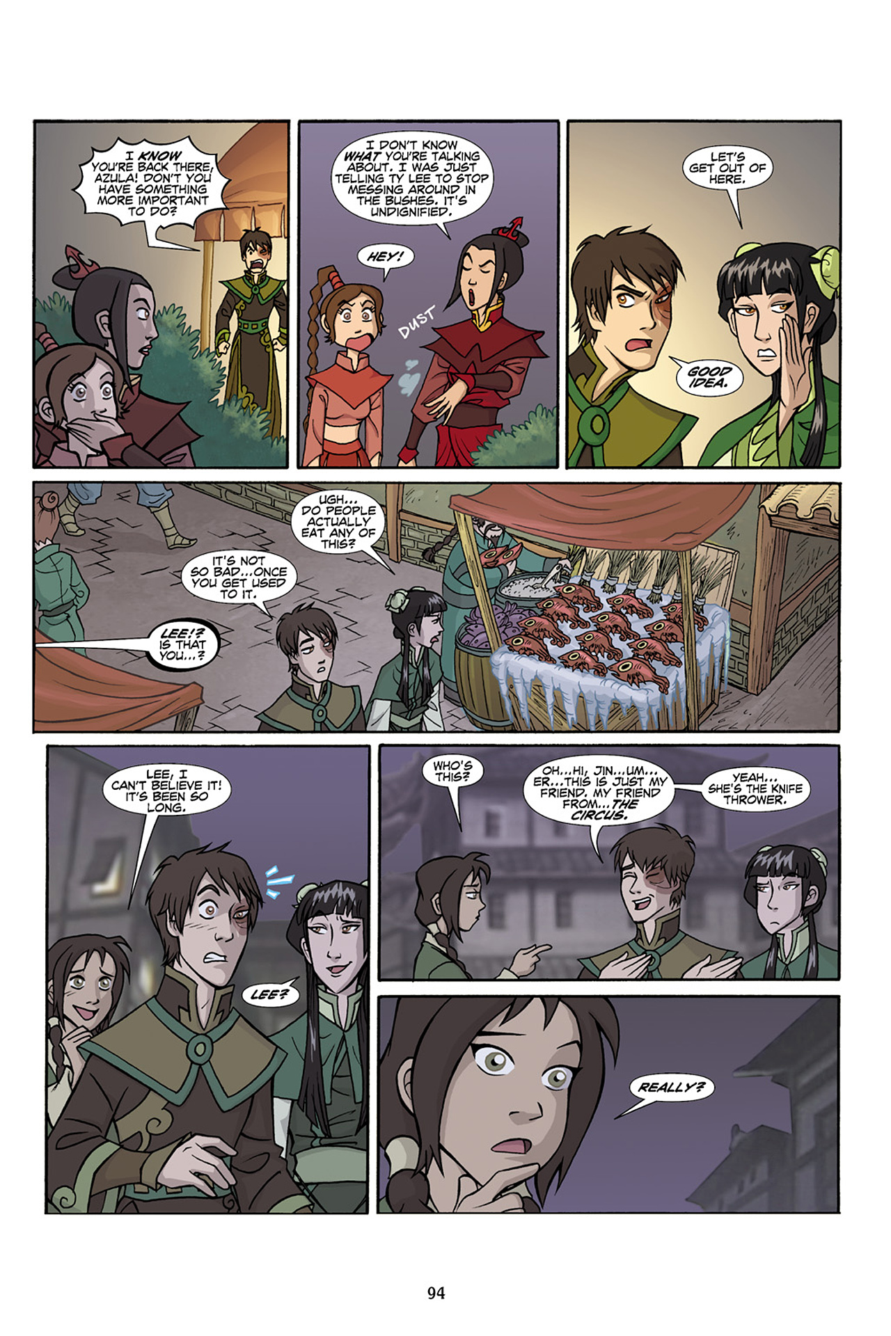 Read online Nickelodeon Avatar: The Last Airbender - The Lost Adventures comic -  Issue # Full - 95