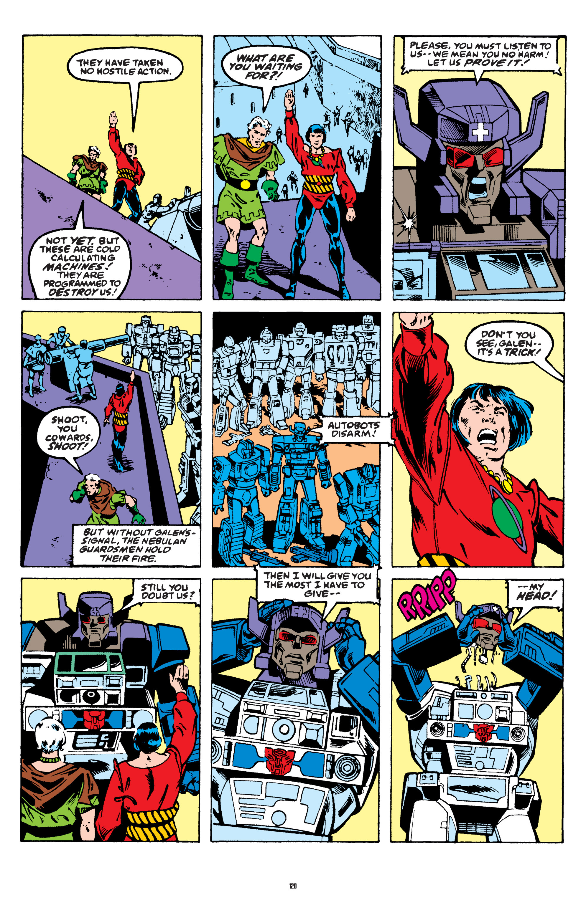 Read online The Transformers Classics comic -  Issue # TPB 7 - 119