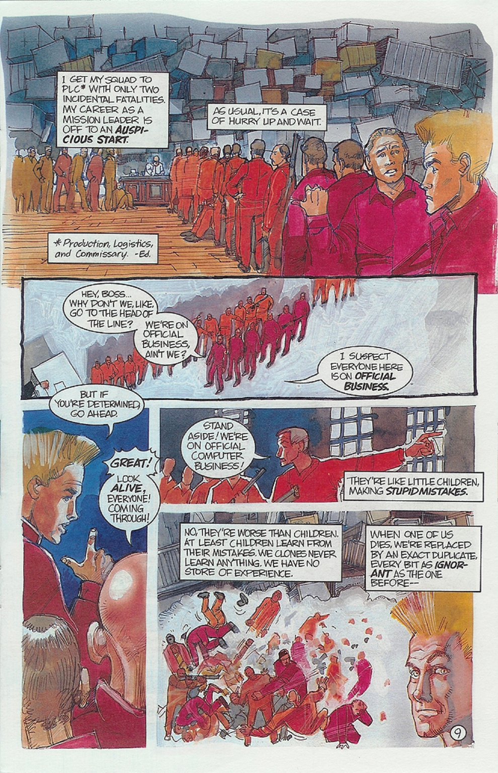 Read online Paranoia comic -  Issue #4 - 11