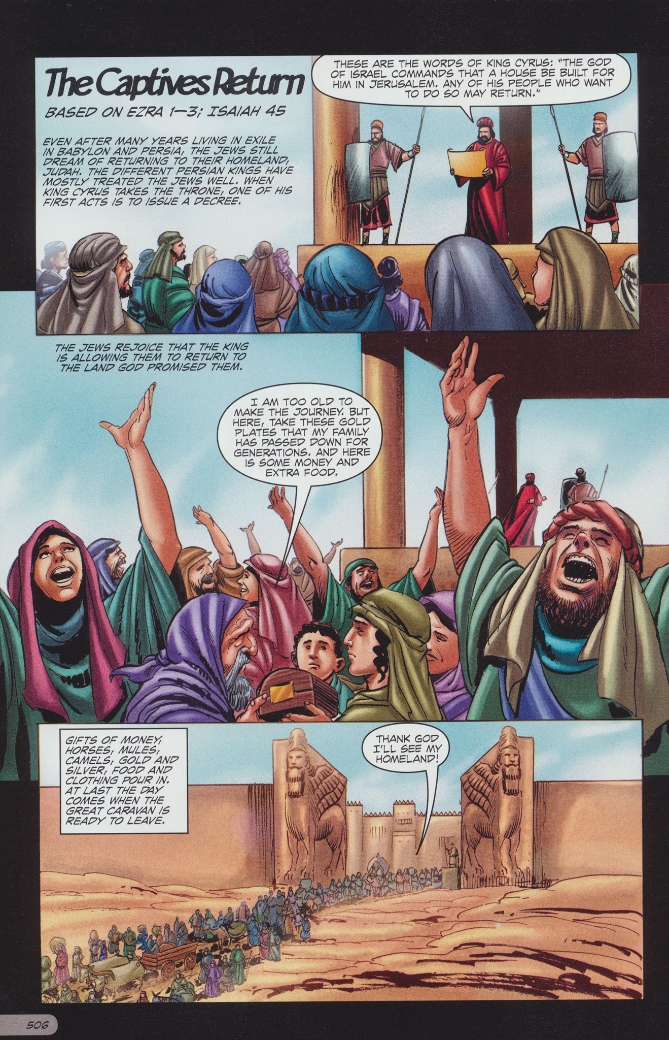 Read online The Action Bible comic -  Issue # TPB 2 - 129