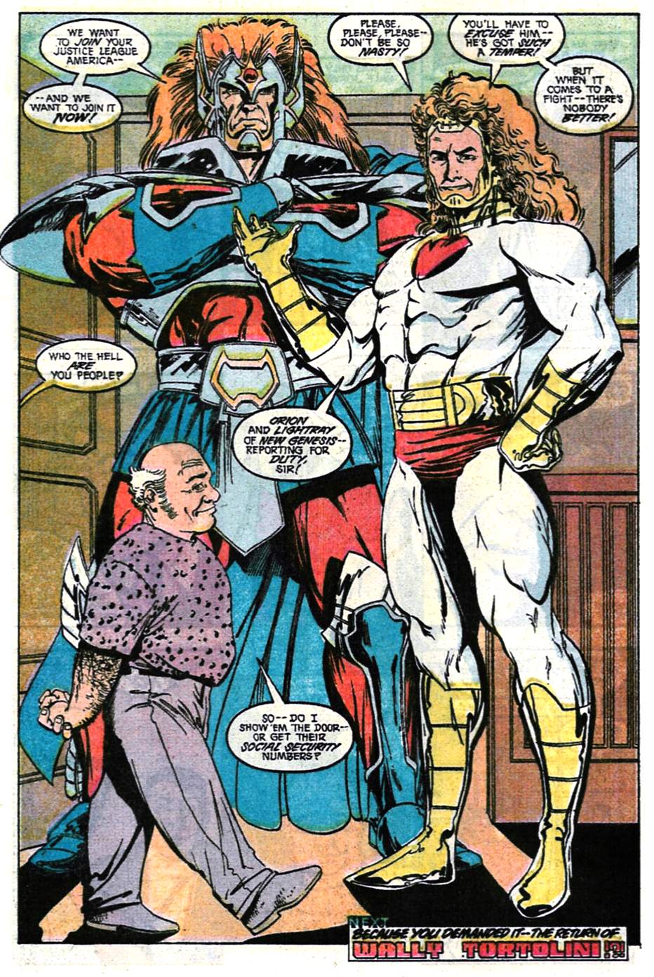 Read online Justice League America comic -  Issue #42 - 23