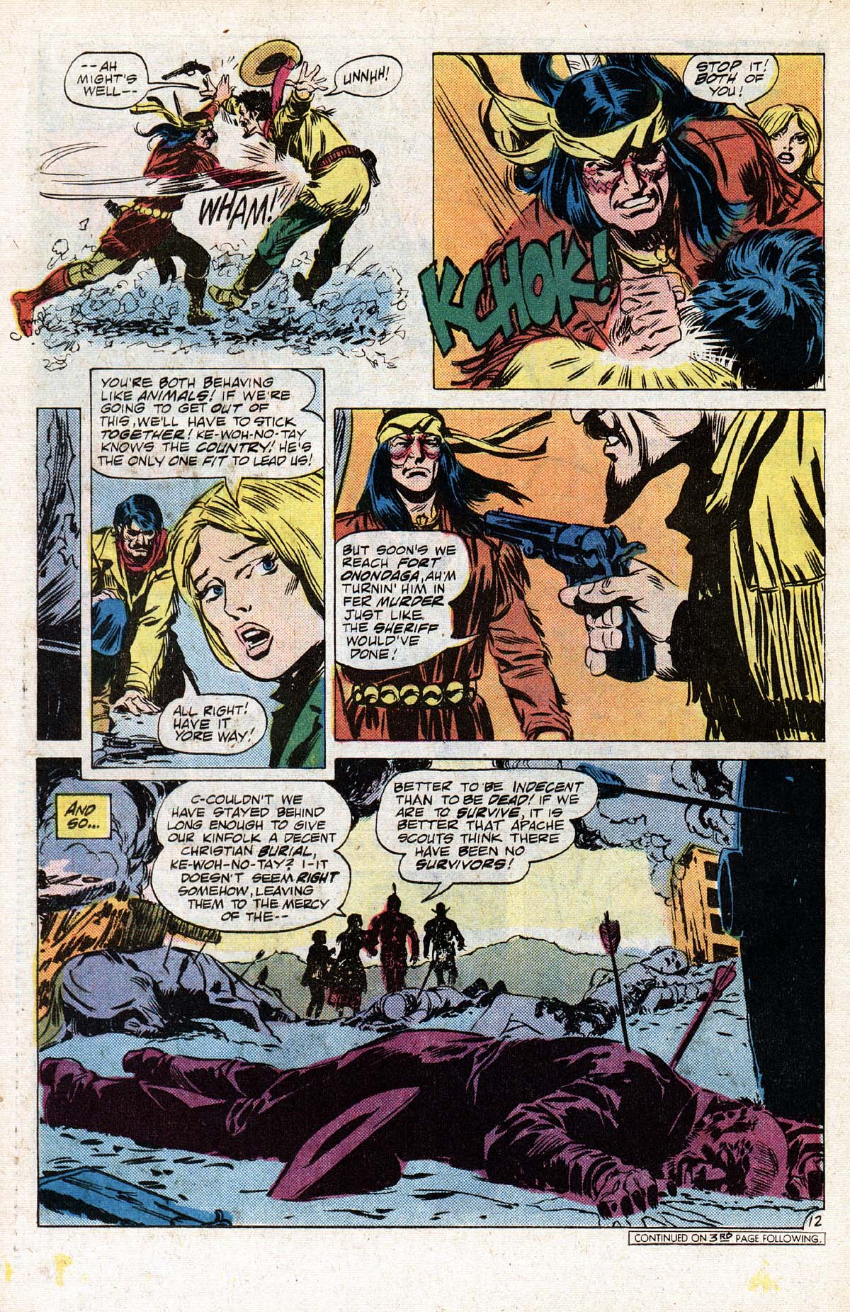 Read online Weird Western Tales (1972) comic -  Issue #44 - 22