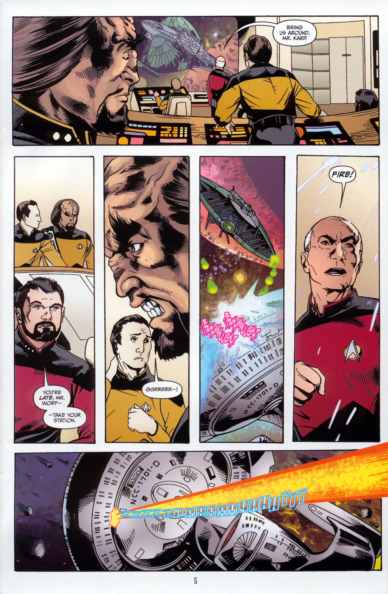 Read online Star Trek: The Next Generation: The Space Between comic -  Issue #3 - 7