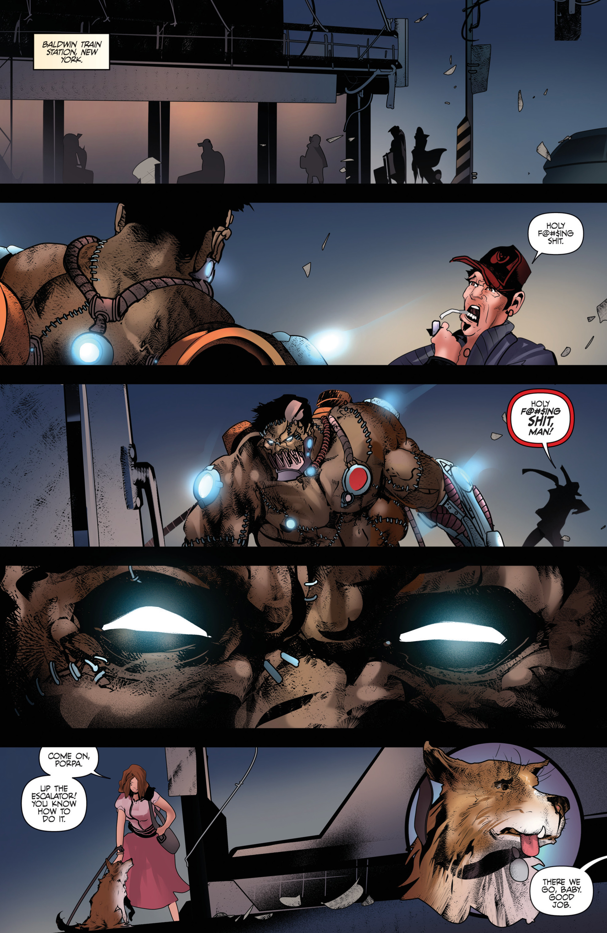 Read online Van Helsing vs Frankenstein comic -  Issue #3 - 17