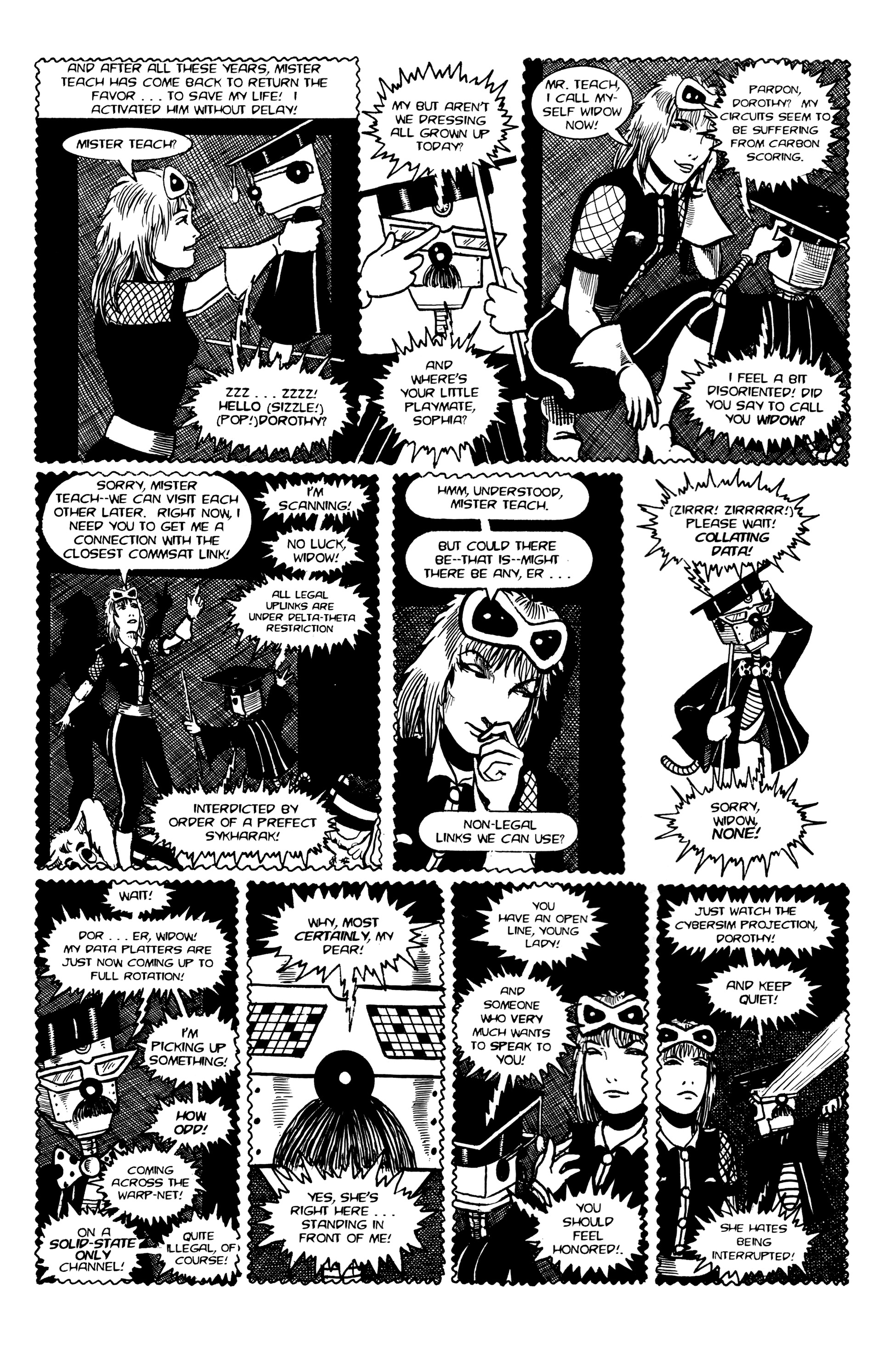 Read online Strange Attractors (1993) comic -  Issue #4 - 8