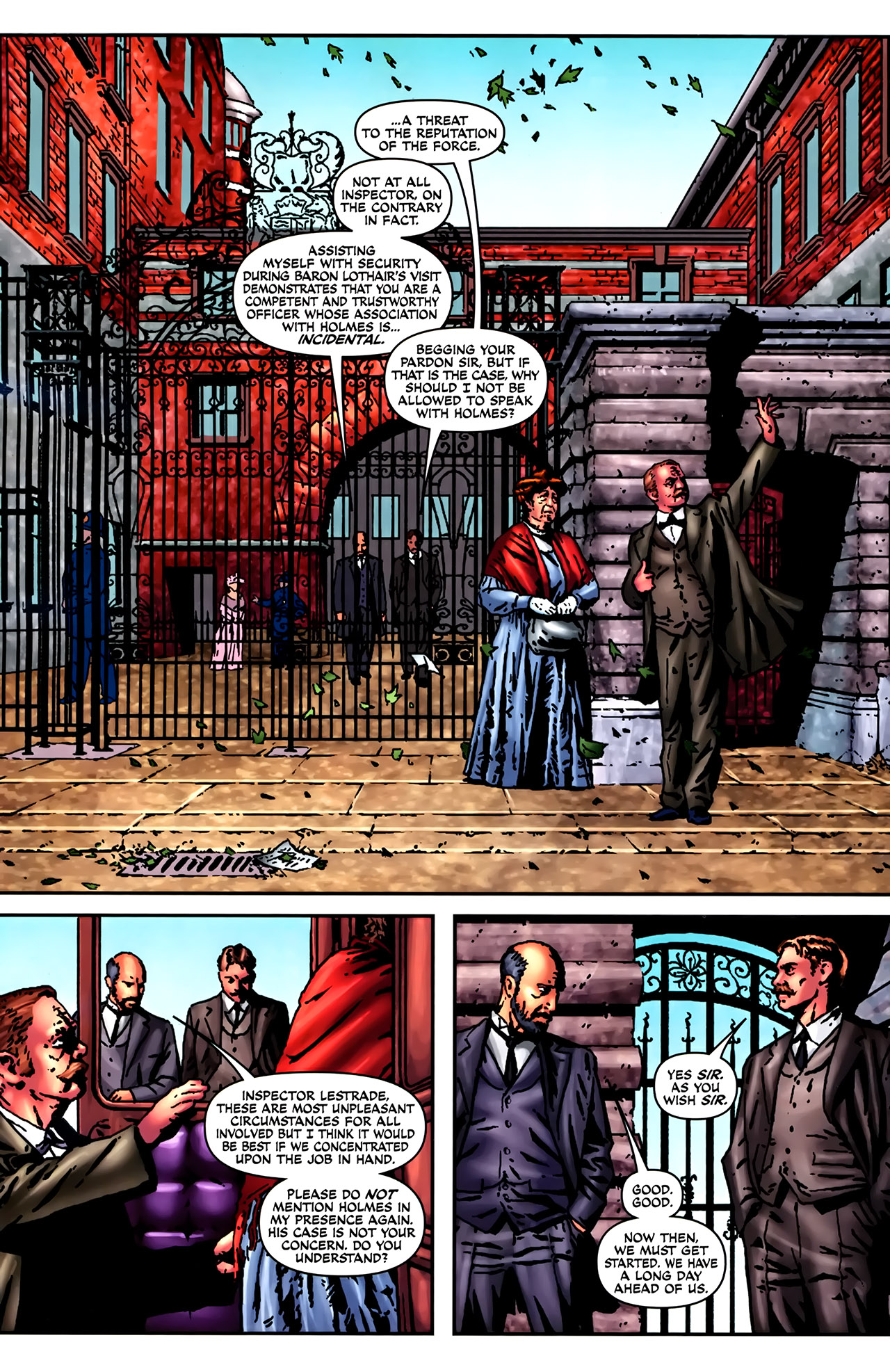 Read online Sherlock Holmes (2009) comic -  Issue #2 - 9