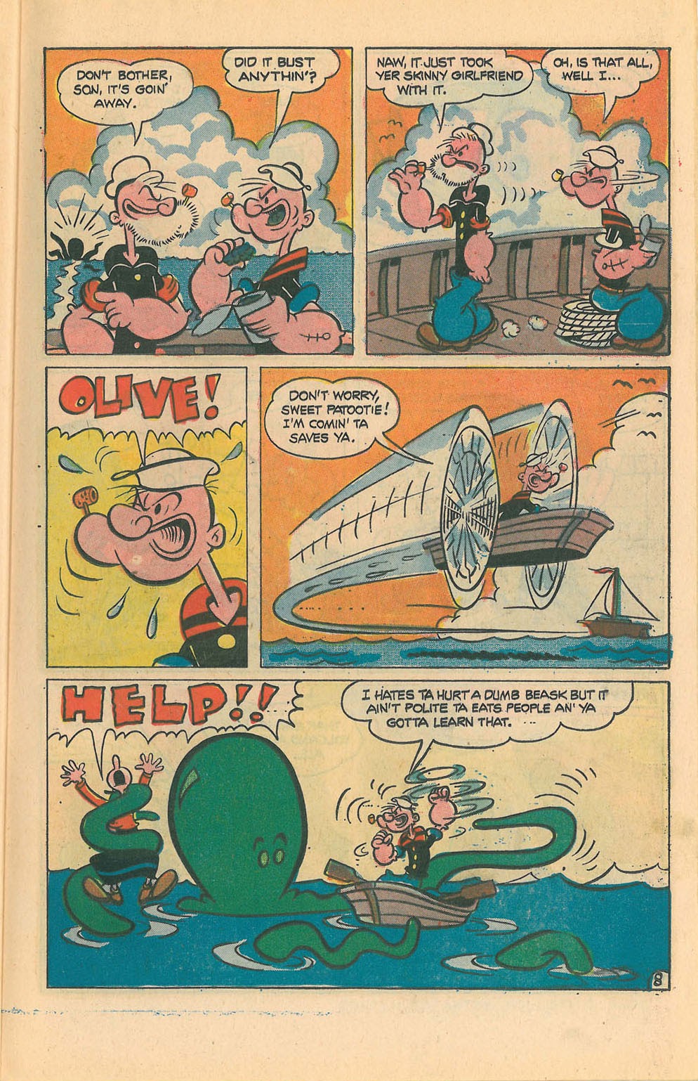 Read online Popeye (1948) comic -  Issue #122 - 11