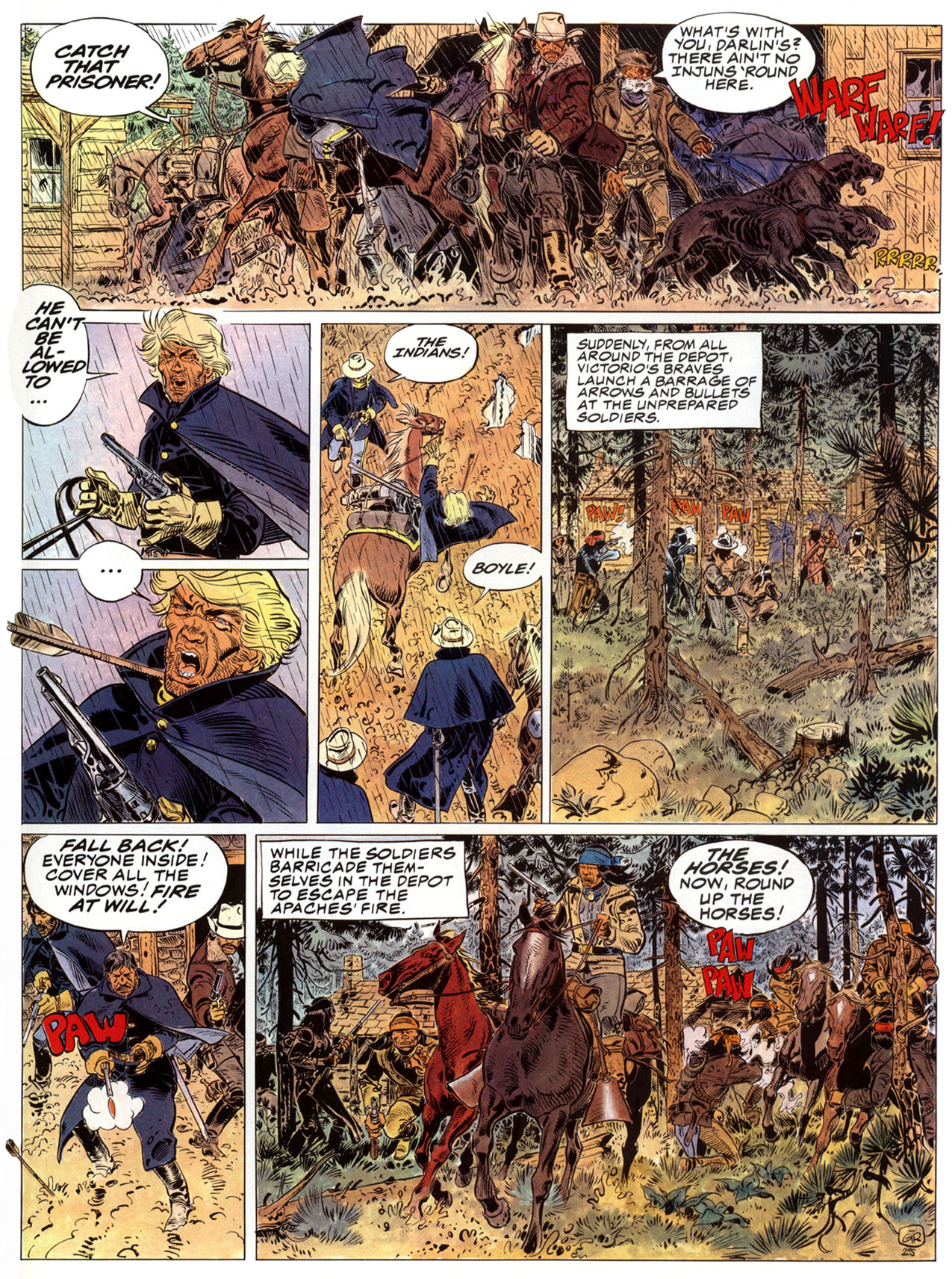 Read online Epic Graphic Novel: Blueberry comic -  Issue #4 - 31