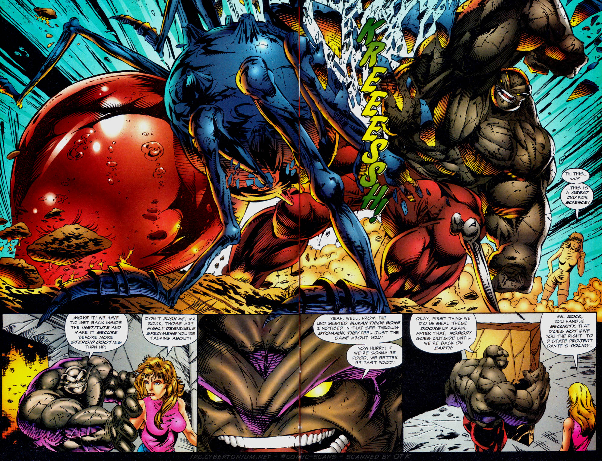 Read online Violator vs. Badrock comic -  Issue #3 - 4