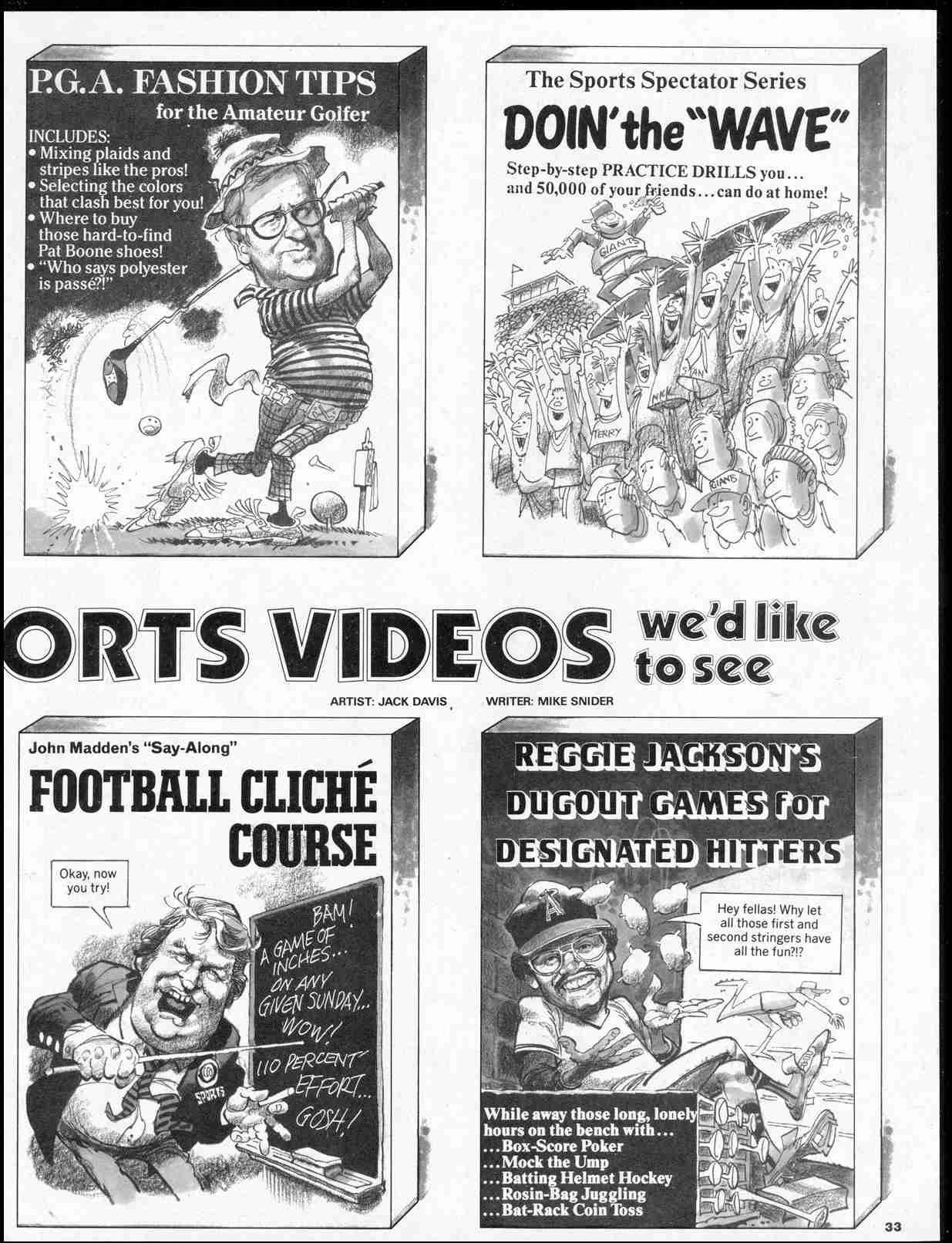 Read online MAD comic -  Issue #269 - 35