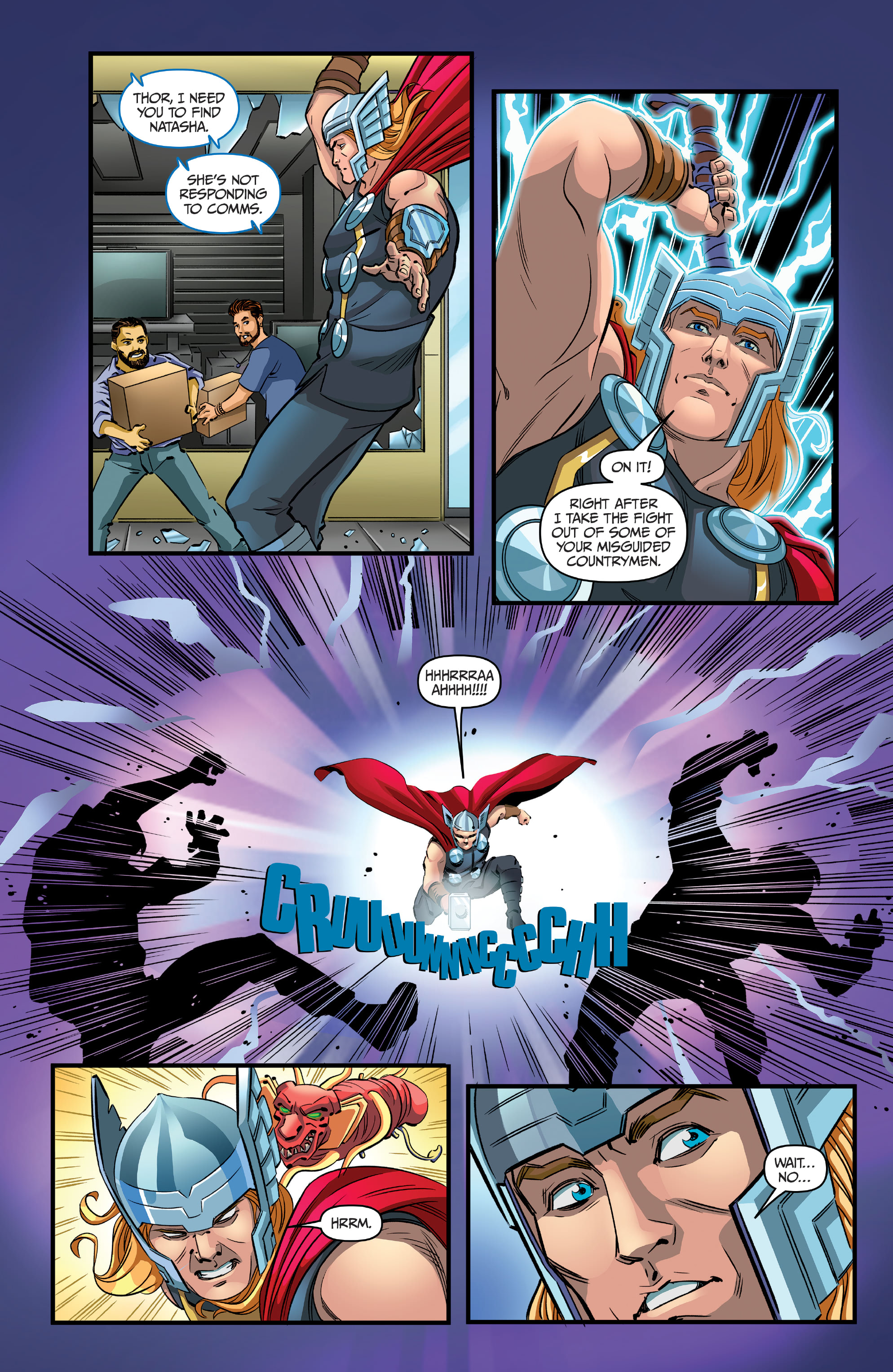 Read online Marvel Action: Avengers comic -  Issue #9 - 9