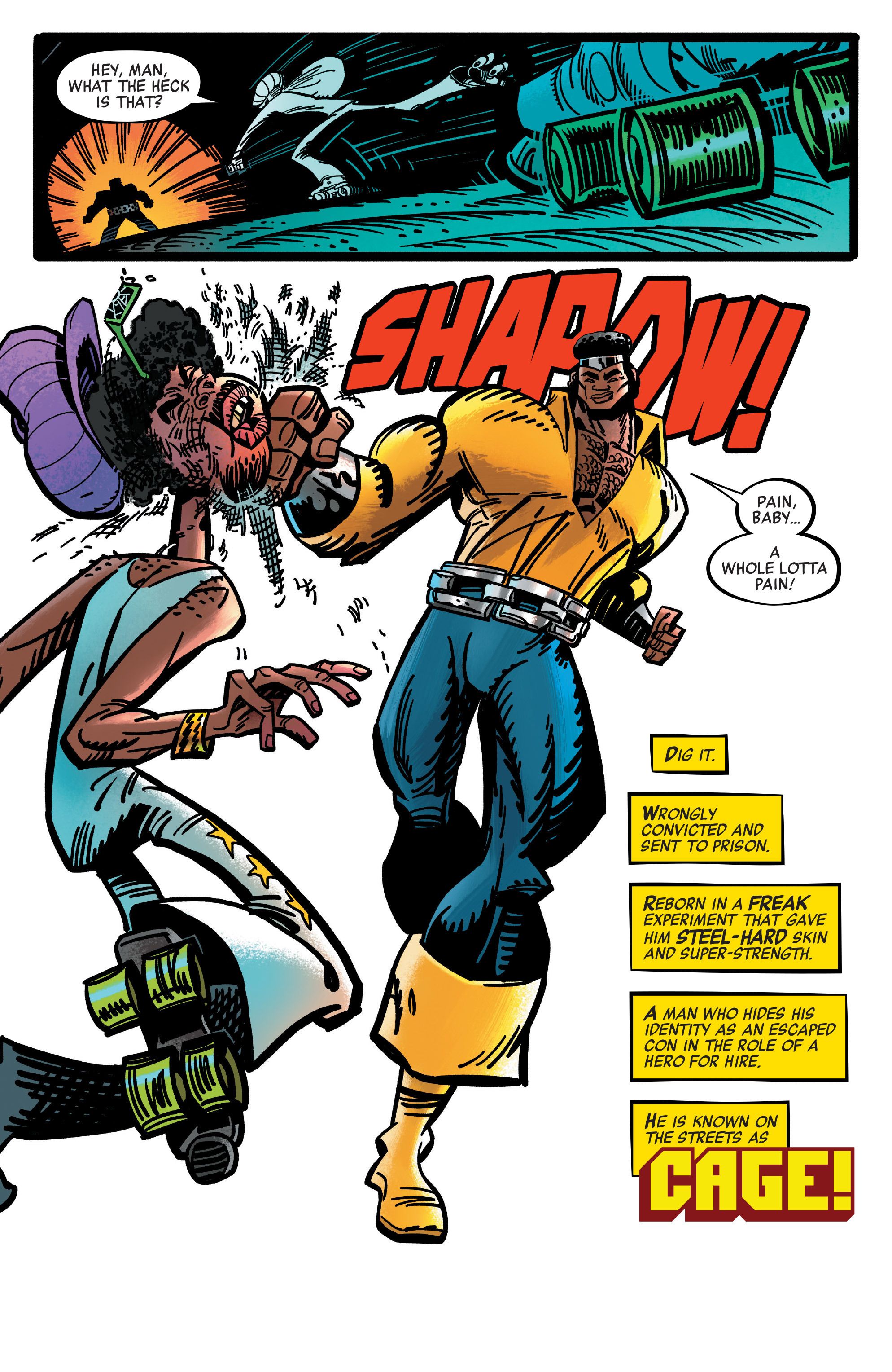 Read online Cage (2016) comic -  Issue #1 - 5