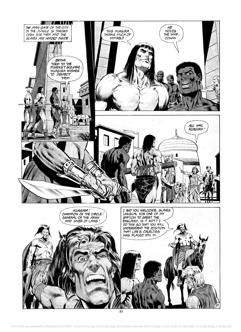 Read online The Savage Sword Of Conan comic -  Issue #149 - 33