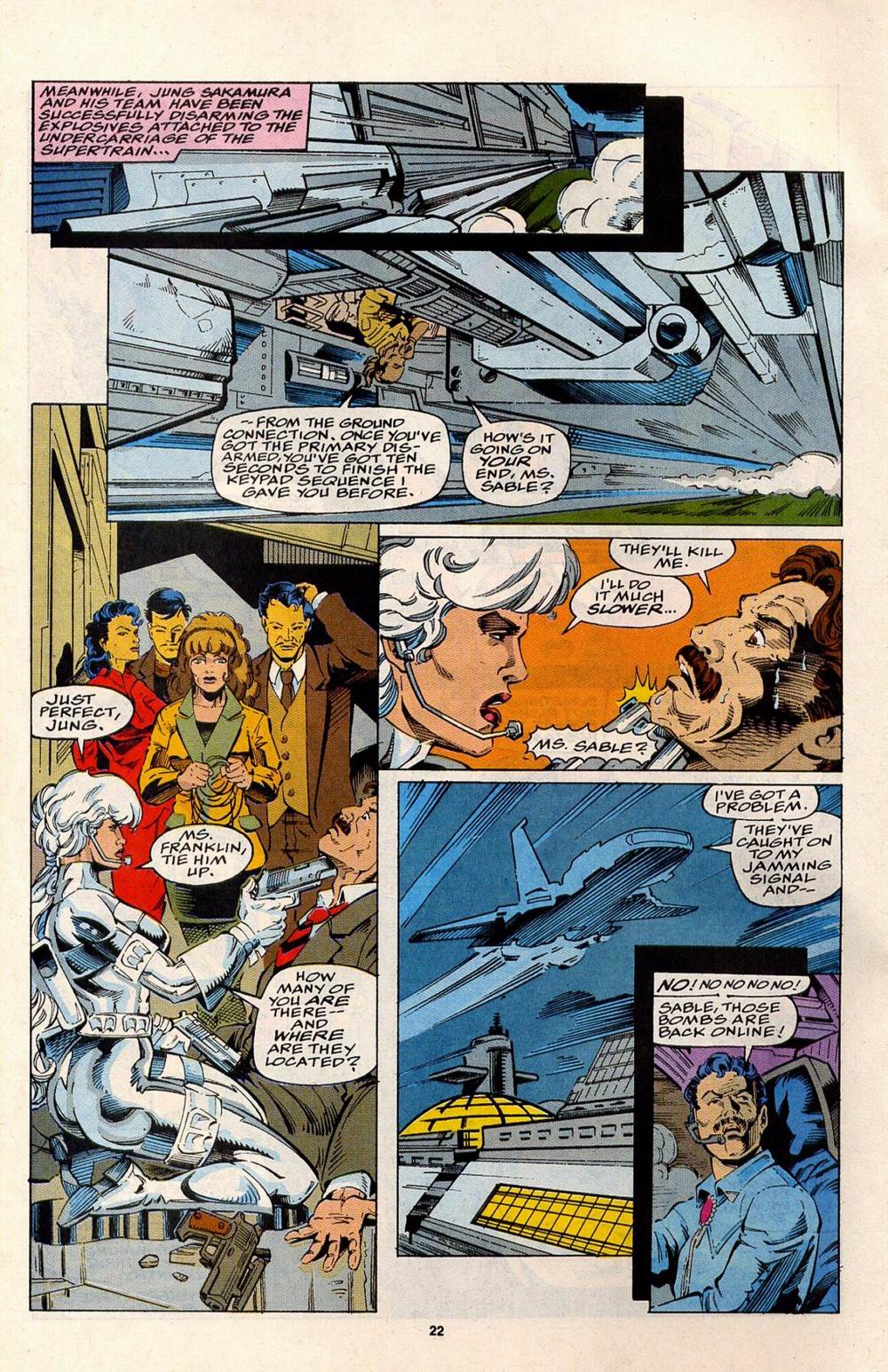 Read online Silver Sable and the Wild Pack comic -  Issue #32 - 18