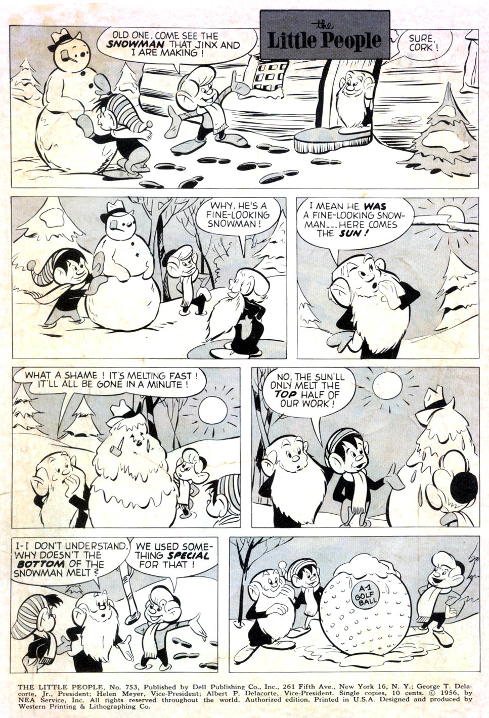 Read online Four Color Comics comic -  Issue #753 - 2