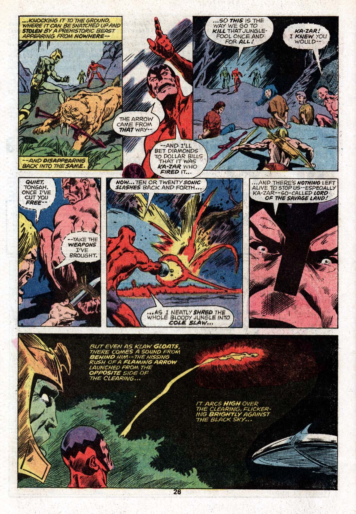 Read online Ka-Zar comic -  Issue #16 - 17