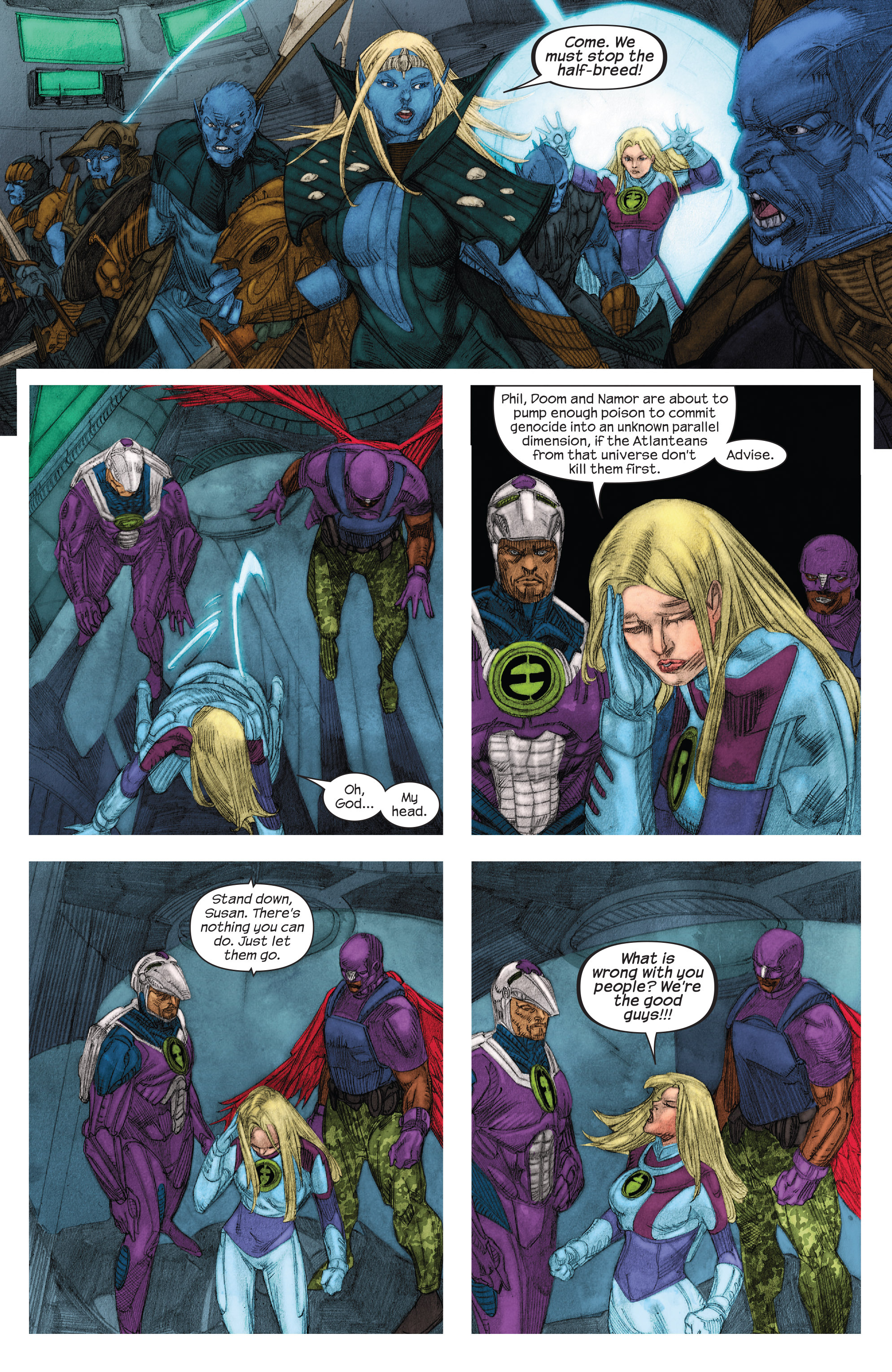 Read online Ultimate FF comic -  Issue #3 - 13