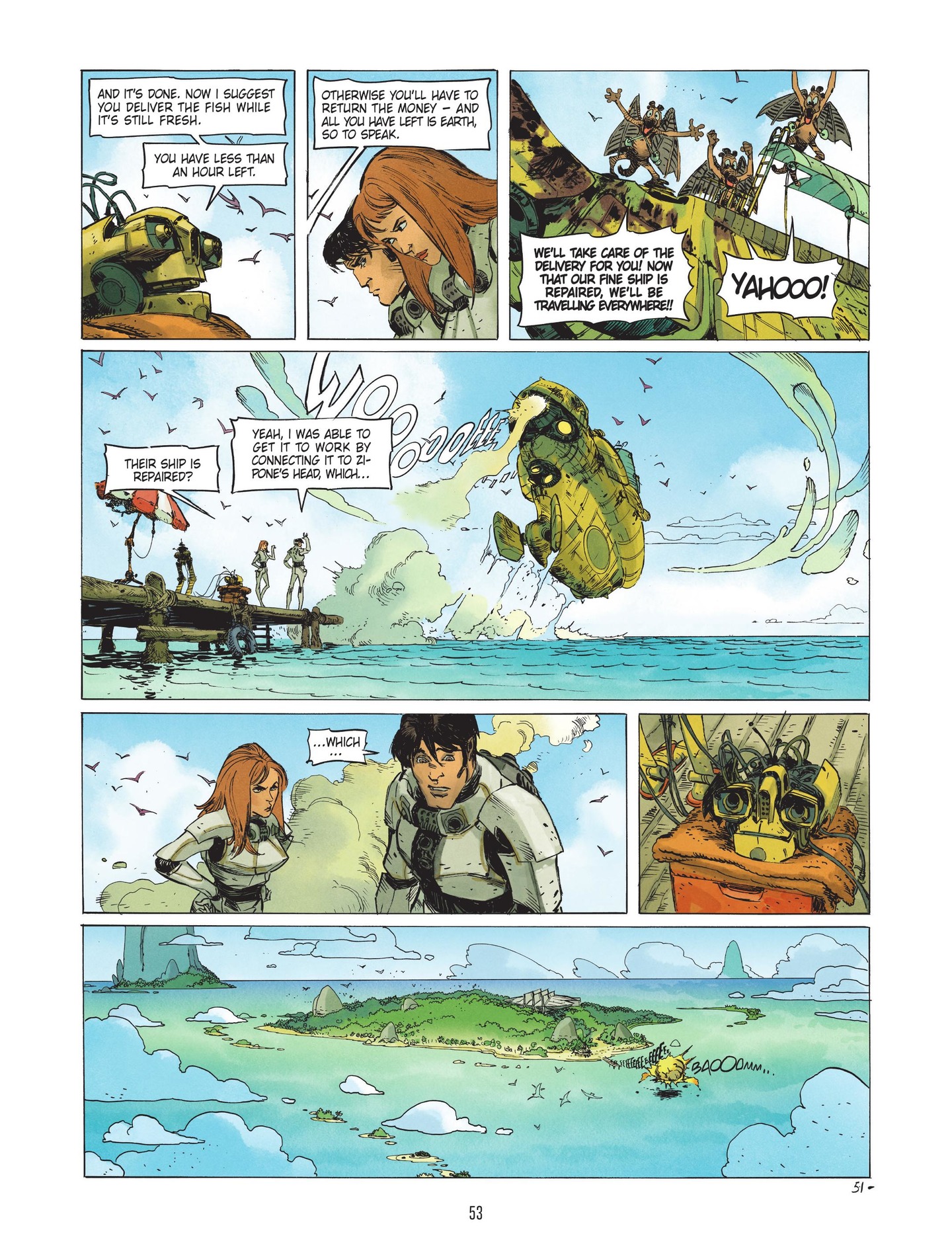 Read online Valerian and Laureline: Shingouzlooz Inc comic -  Issue # Full - 52