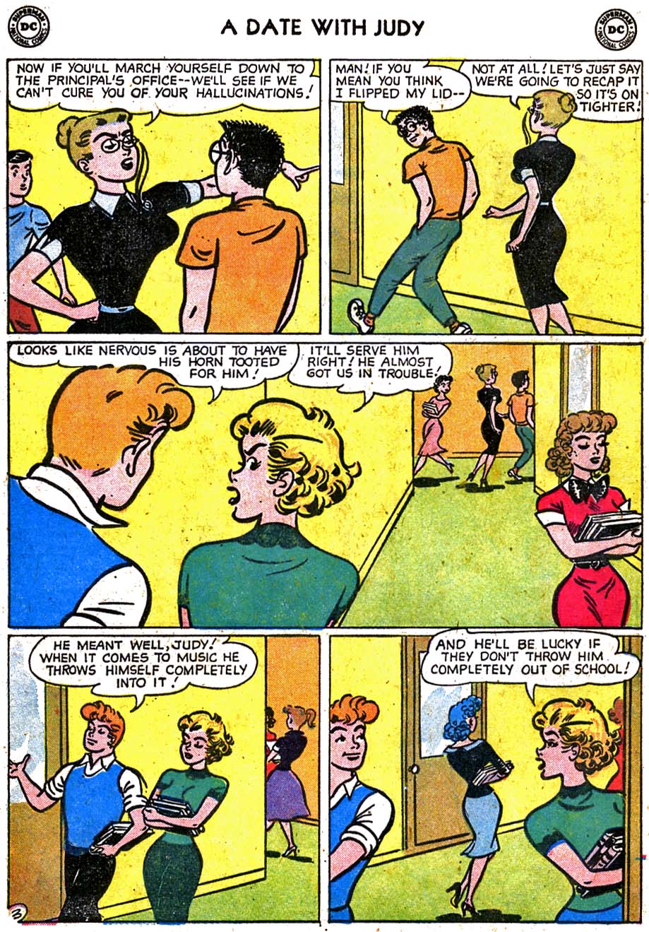 Read online A Date with Judy comic -  Issue #74 - 20